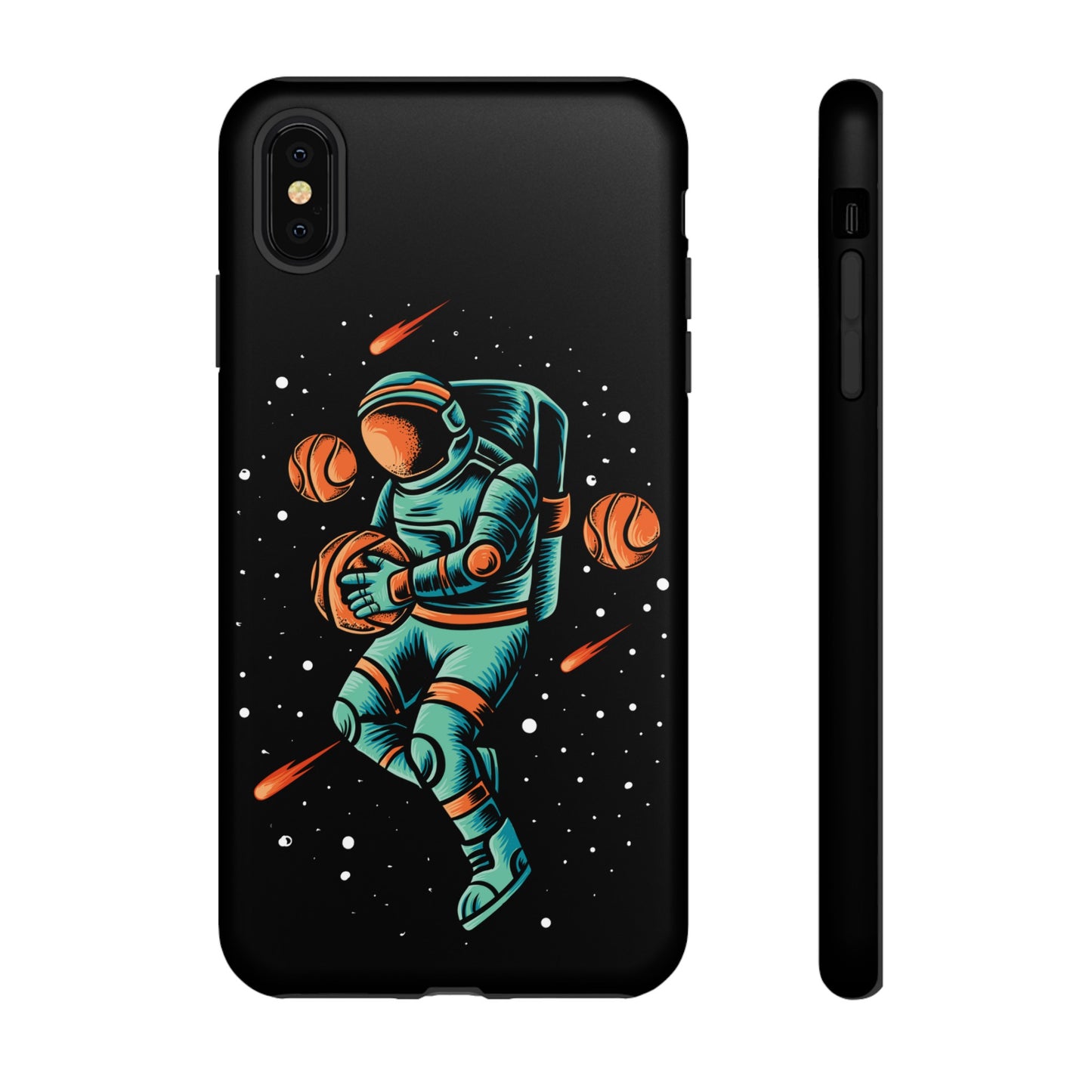 Space Basketball Phone Case | iPhone 15 Plus/ Pro, 14, 13, 12| Google Pixel 7, Pro, 5| Samsung Galaxy S23 All Major Phone Models