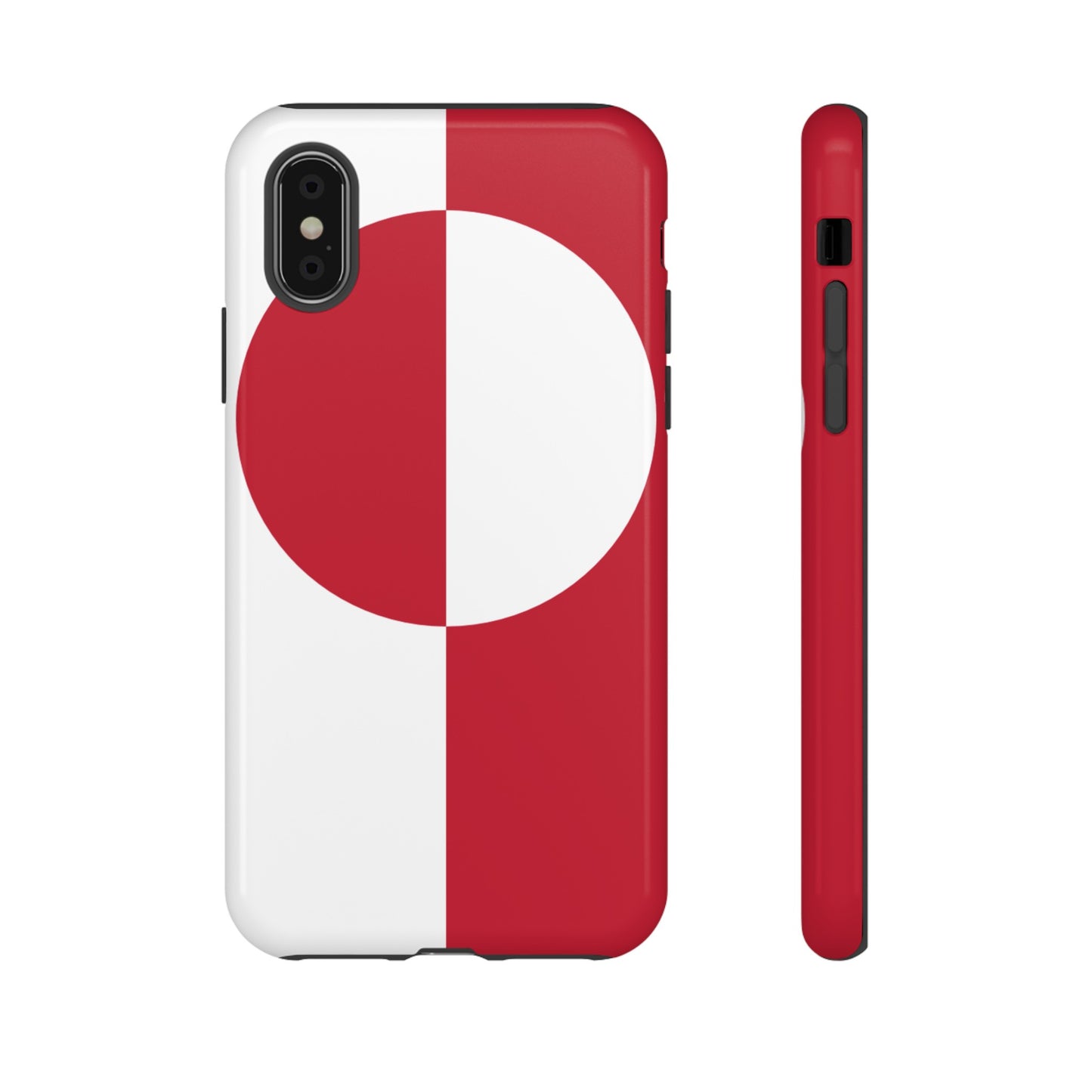 Greenland (Denmark) Flag Phone Case | iPhone 15 Plus/ Pro, 14, 13, 12| Google Pixel 7, Pro, 5| Samsung Galaxy S23 All Major Phone Models