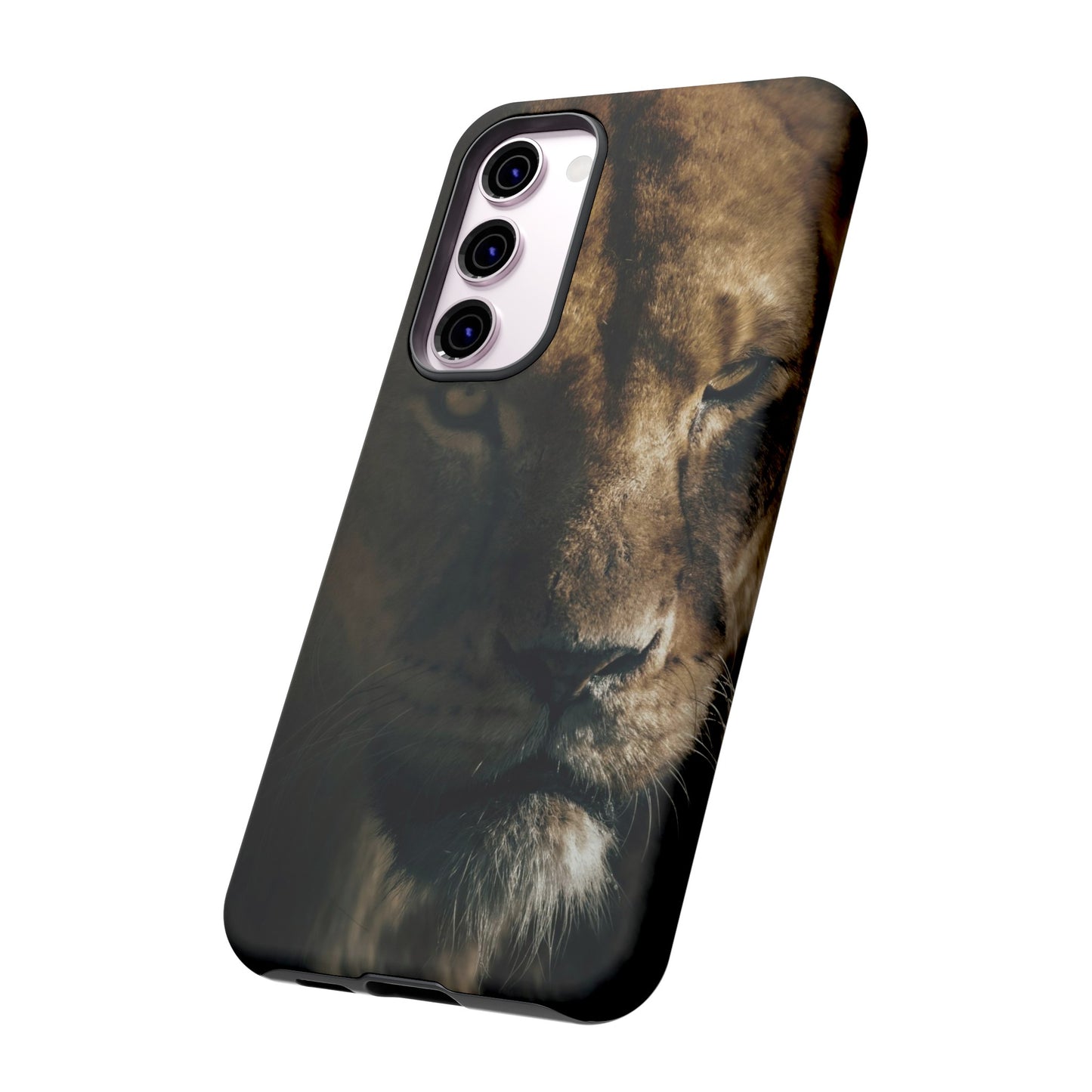 Lion Wallpaper Phone Case | iPhone 15 Plus/ Pro, 14, 13, 12| Google Pixel 7, Pro, 5| Samsung Galaxy S23 All Major Phone Models