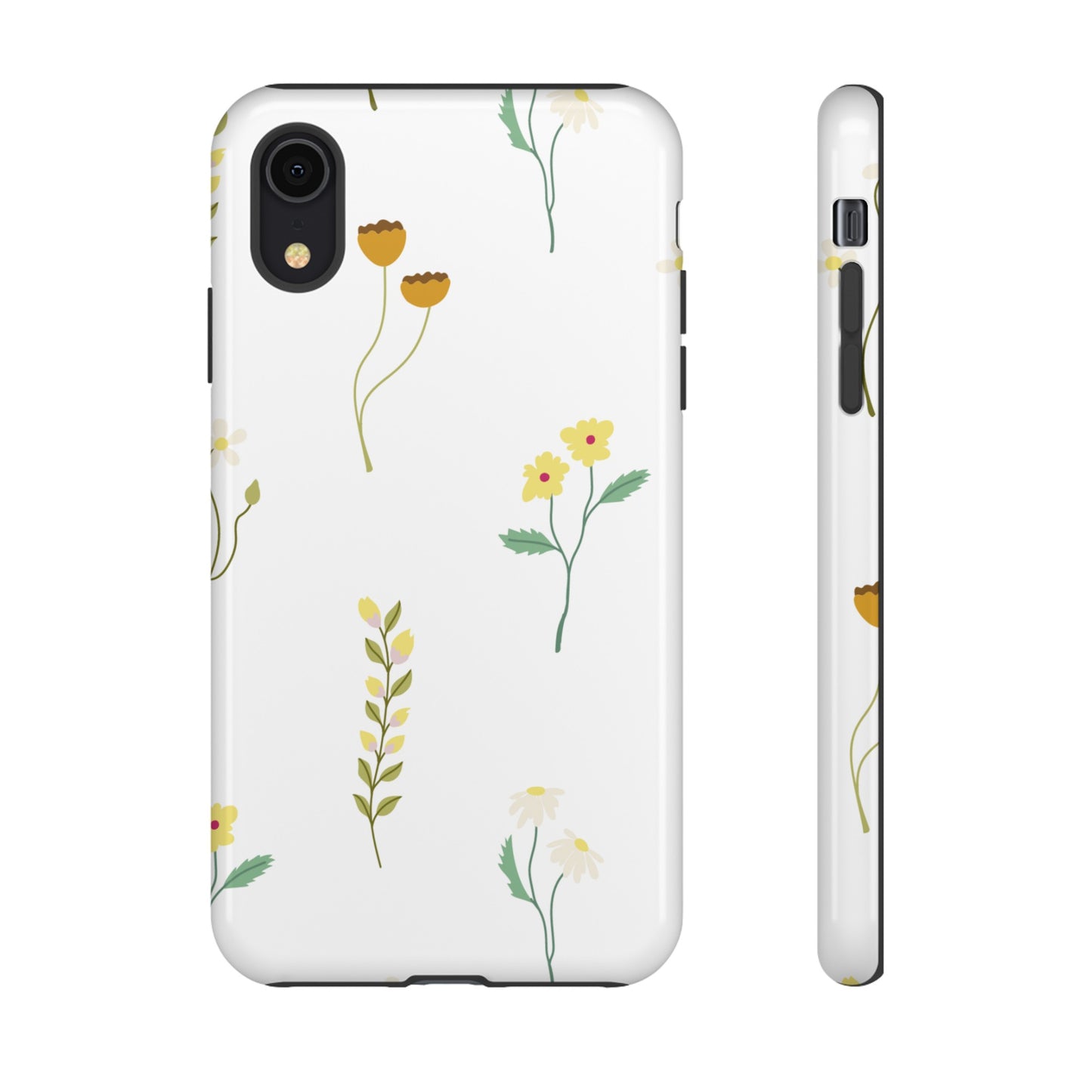 Delicate Floral Wallpaper Phone Case | iPhone 15 Plus/ Pro, 14, 13, 12| Google Pixel 7, Pro, 5| Samsung Galaxy S23 All Major Phone Models