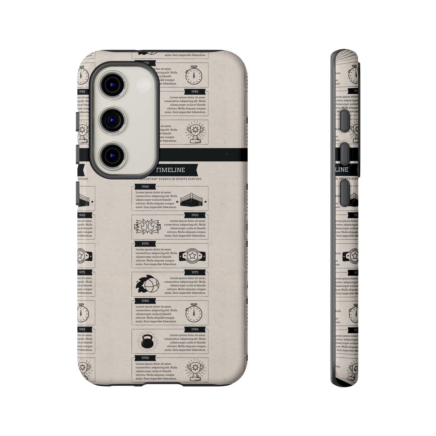 Timeline Wallpaper Phone Case | iPhone 15 Plus/ Pro, 14, 13, 12| Google Pixel 7, Pro, 5| Samsung Galaxy S23 All Major Phone Models