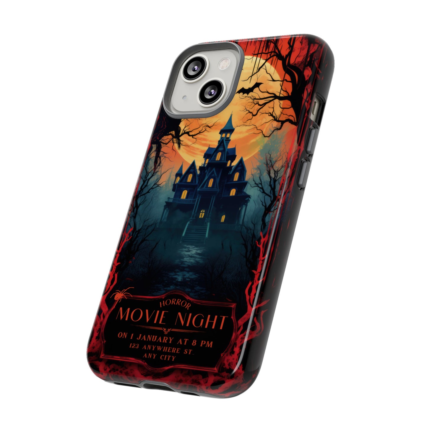 Horror Movie Night Phone Case | iPhone 15 Plus/ Pro, 14, 13, 12| Google Pixel 7, Pro, 5| Samsung Galaxy S23 All Major Phone Models