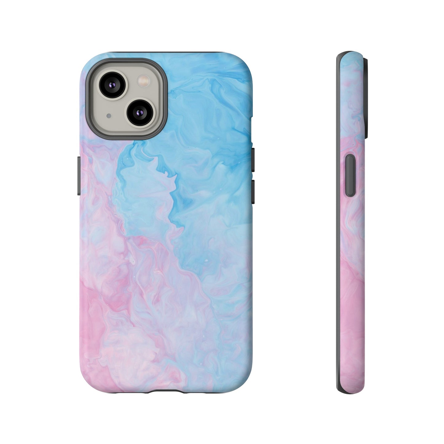 Splash of Blue & Pink Wallpaper Phone Case |iPhone 15 Plus/ Pro, 14, 13, 12|Google Pixel 7, Pro, 5|Samsung Galaxy S23 All Major Phone Models