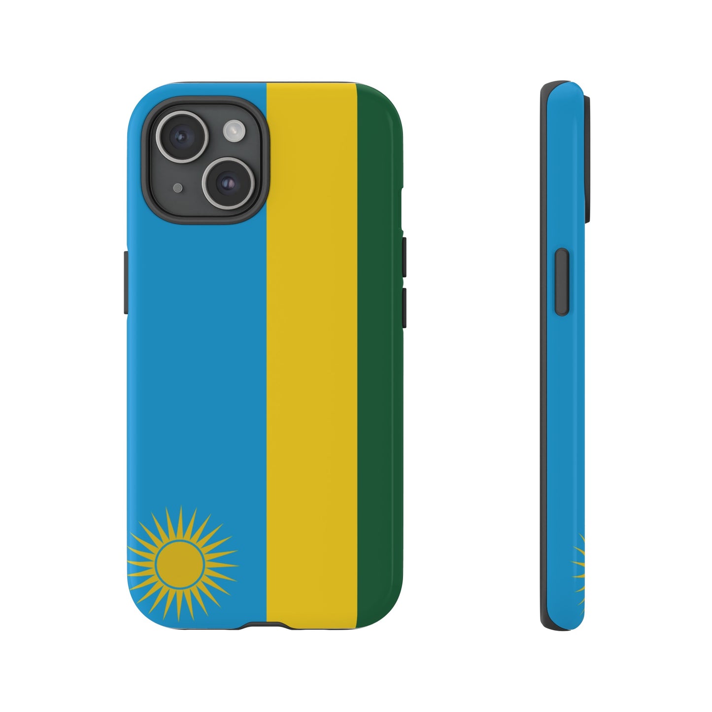 Rwanda Flag Phone Case | iPhone 15 Plus/ Pro, 14, 13, 12| Google Pixel 7, Pro, 5| Samsung Galaxy S23 All Major Phone Models