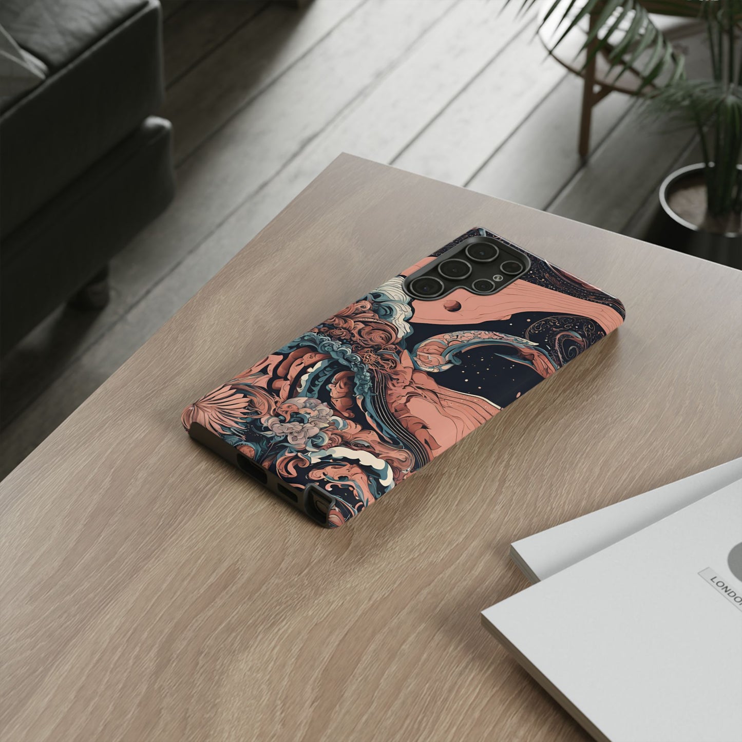 Abstract Landscape Phone Case| iPhone 15 Plus/ Pro, 14, 13, 12| Google Pixel 7, Pro, 5| Samsung Galaxy S23 All Major Phone Models
