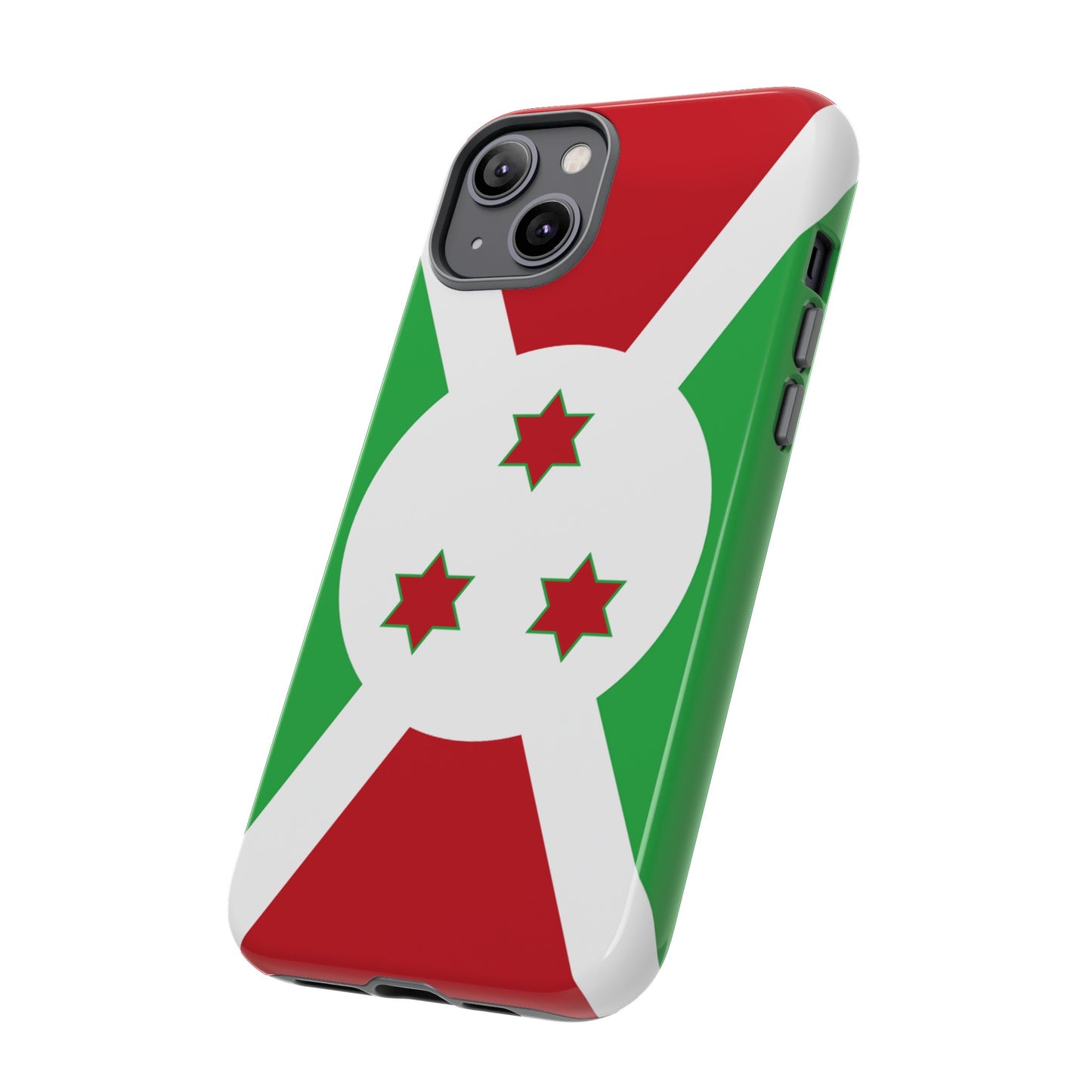 Burundi Flag Phone Case | iPhone 15 Plus/ Pro, 14, 13, 12| Google Pixel 7, Pro, 5| Samsung Galaxy S23 All Major Phone Models