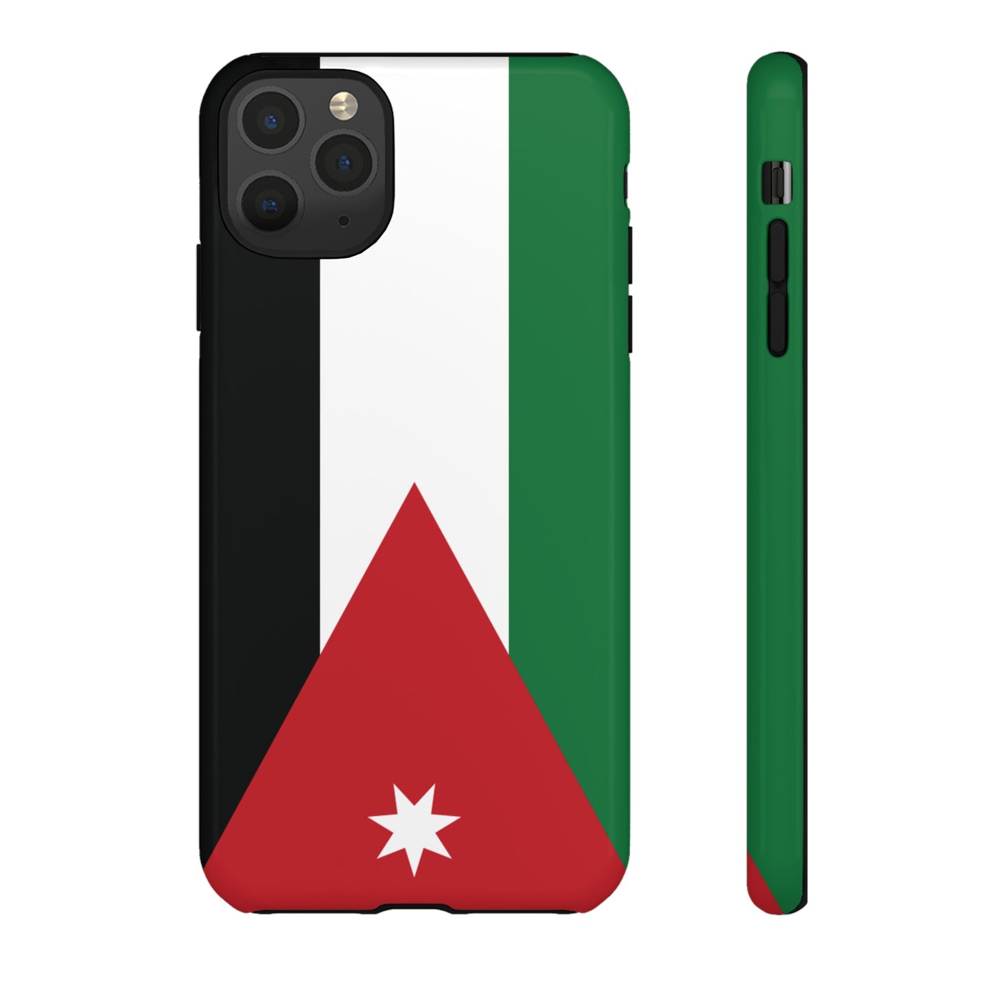 Jordan Flag Phone Case |iPhone 15 Plus/ Pro, 14, 13, 12|Google Pixel 7, Pro, 5| Samsung Galaxy S23 All Major Phone Models