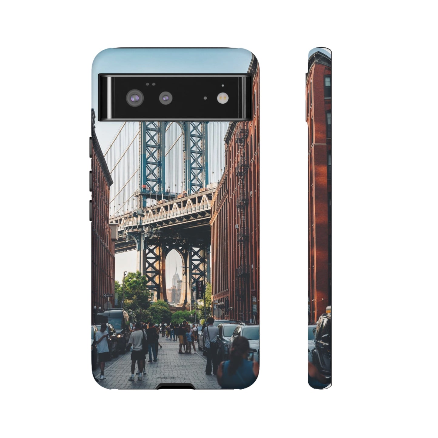 Stunning Brooklyn Bridge Wallpaper Phone Case | iPhone 15 Plus/ Pro, 14, 13, 12| Google Pixel 7, Pro, 5| Samsung Galaxy S23 All Major Phone Models