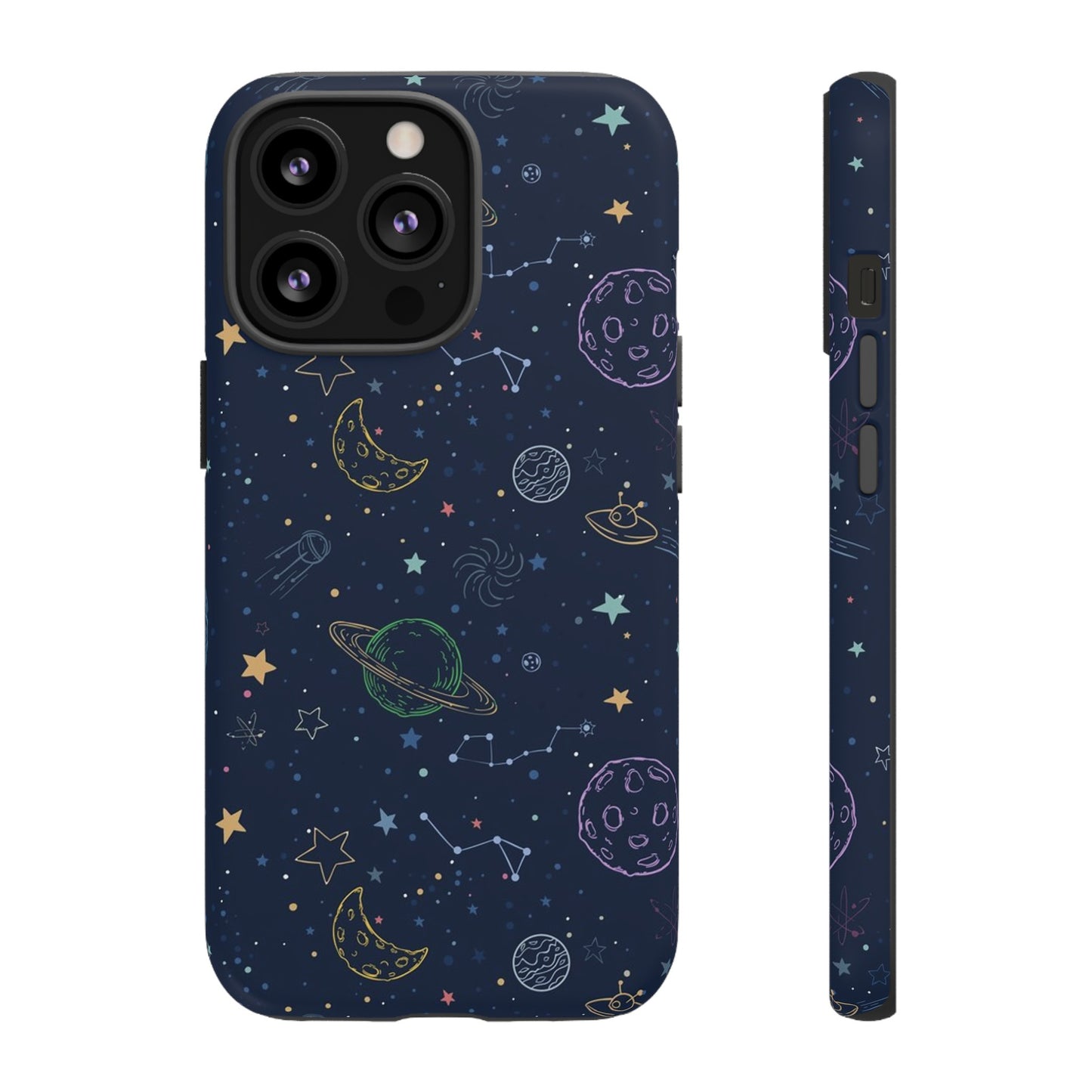 Space Galaxy Wallpaper Phone Case | iPhone 15 Plus/ Pro, 14, 13, 12| Google Pixel 7, Pro, 5| Samsung Galaxy S23 All Major Phone Models