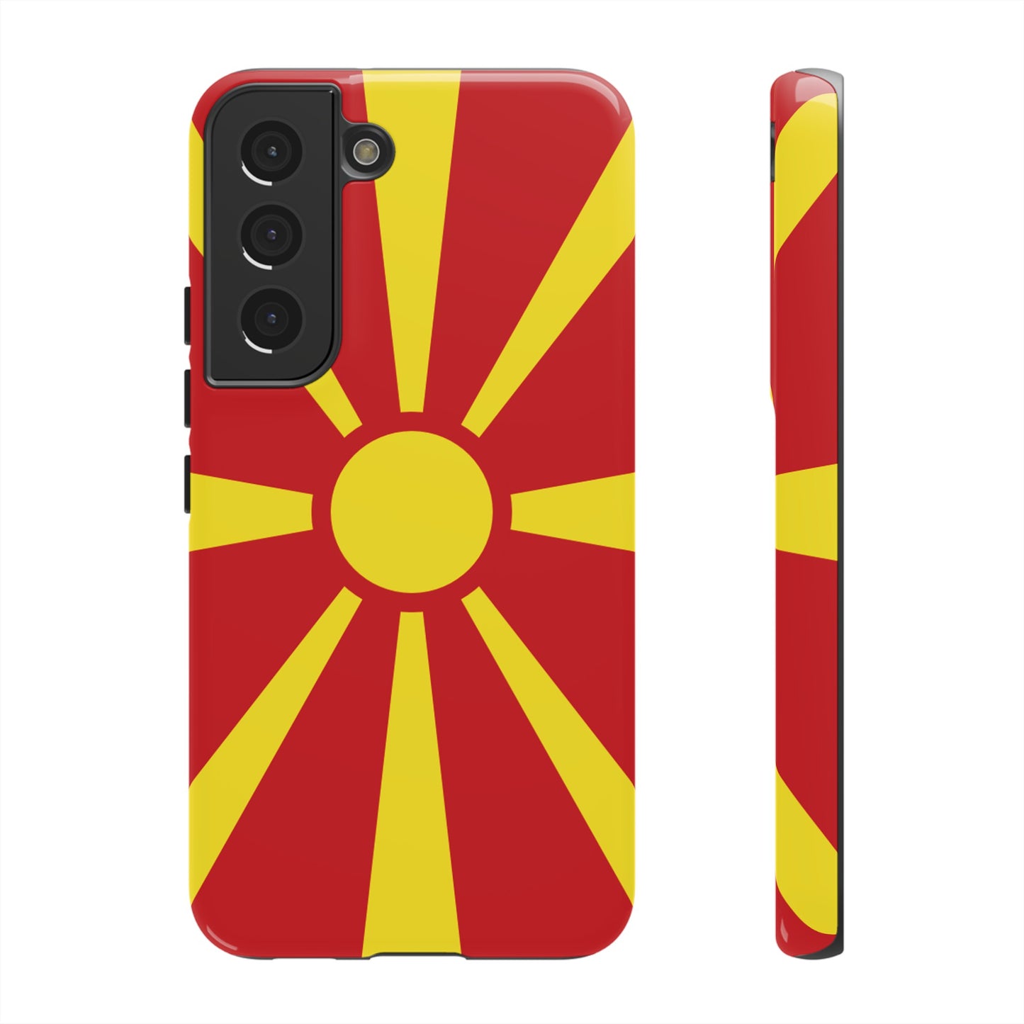 Macedonia Flag Phone Case | iPhone 15 Plus/ Pro, 14, 13, 12| Google Pixel 7, Pro, 5| Samsung Galaxy S23 All Major Phone Models