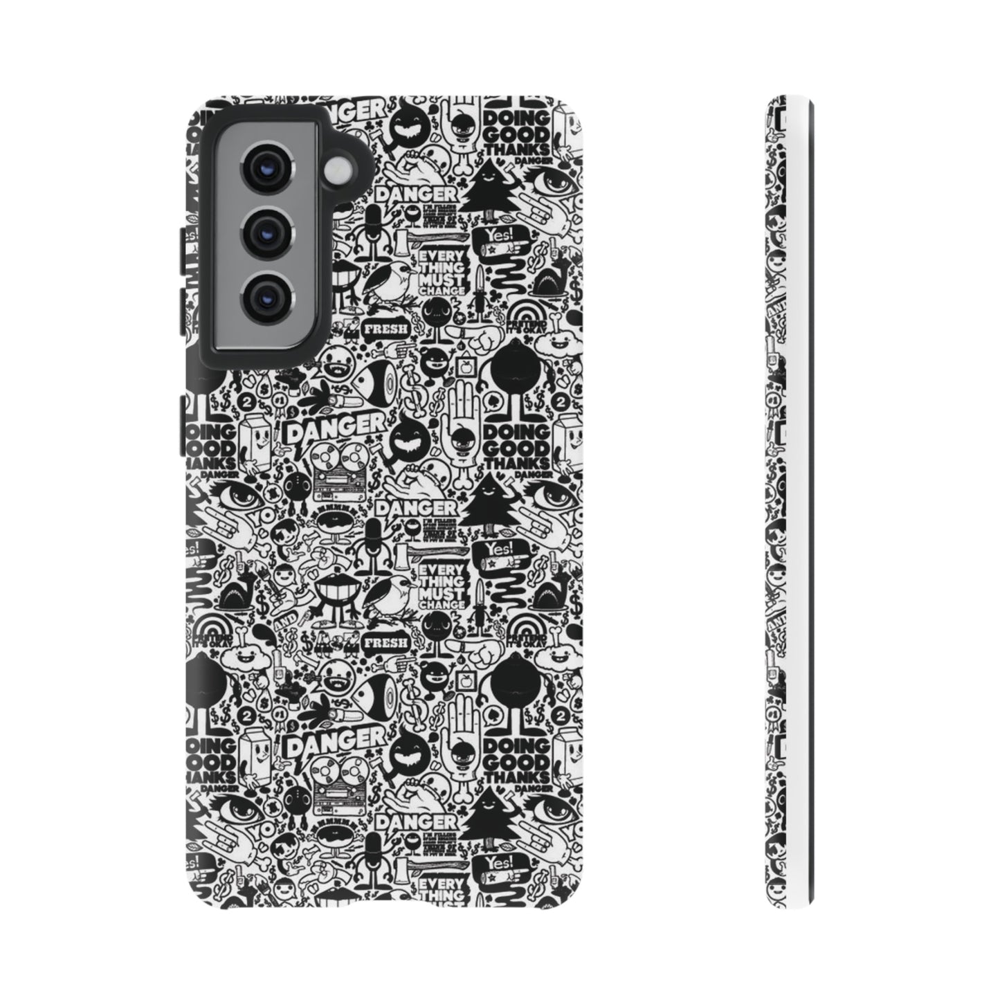 Sticker Wallpaper Phone Case | iPhone 15 Plus/ Pro, 14, 13, 12| Google Pixel 7, Pro, 5| Samsung Galaxy S23 All Major Phone Models