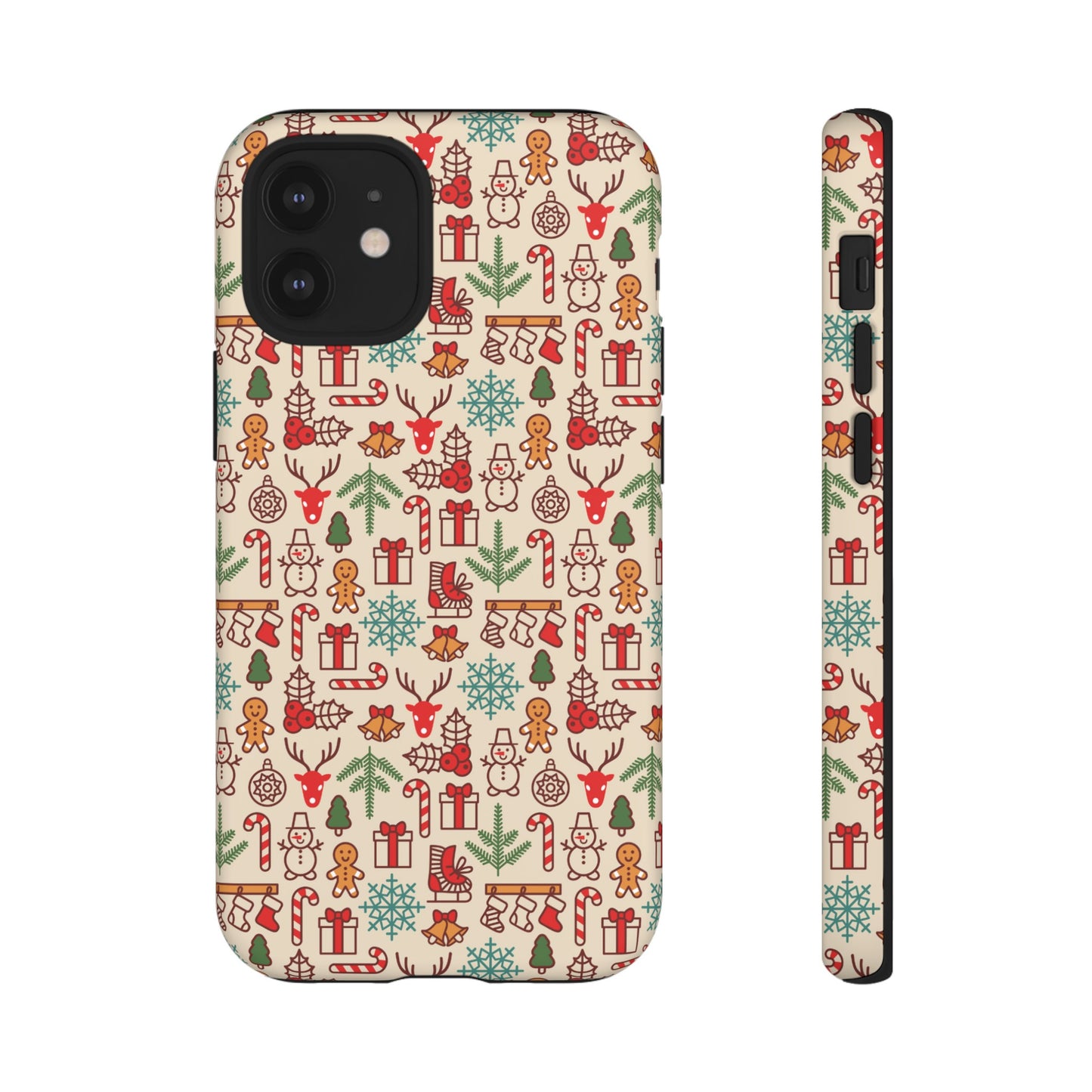 Collage Christmas Wallpaper Phone Case | iPhone 15 Plus/ Pro, 14, 13, 12| Google Pixel 7, Pro, 5| Samsung Galaxy S23 All Major Phone Models