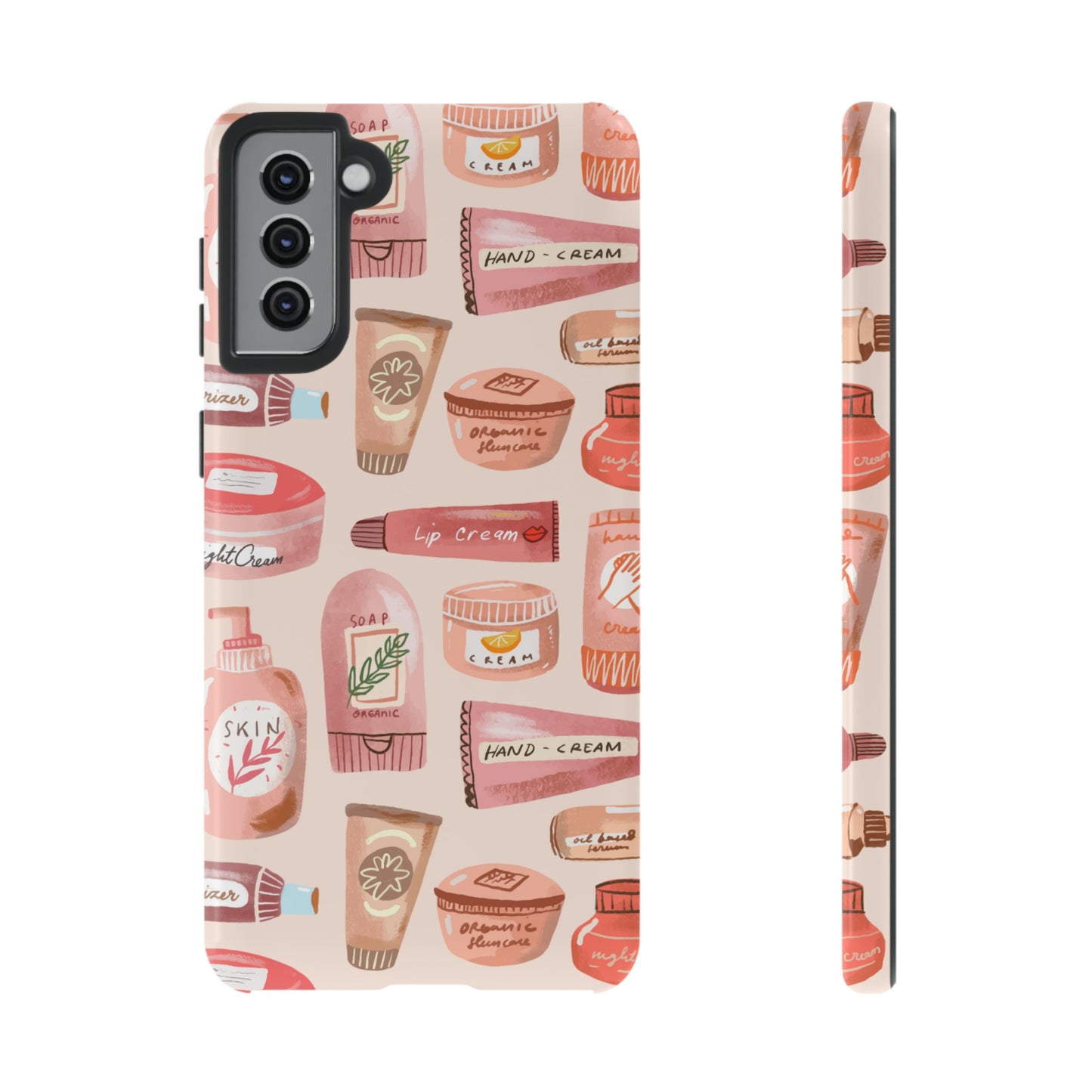 Skin Care Wallpaper Phone Case | iPhone 15 Plus/ Pro, 14, 13, 12| Google Pixel 7, Pro, 5| Samsung Galaxy S23 All Major Phone Models