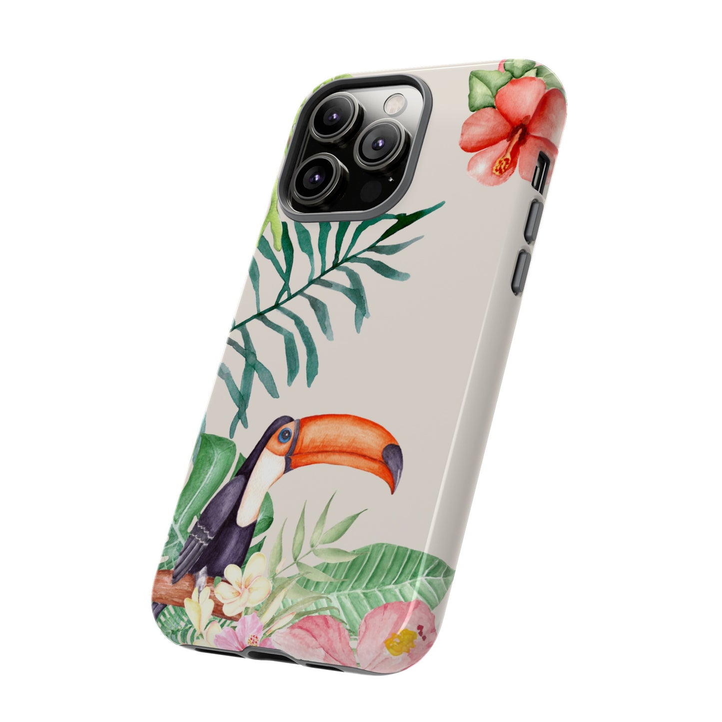 Tucan Wallpaper Phone Case | iPhone 15 Plus/ Pro, 14, 13, 12| Google Pixel 7, Pro, 5| Samsung Galaxy S23 All Major Phone Models