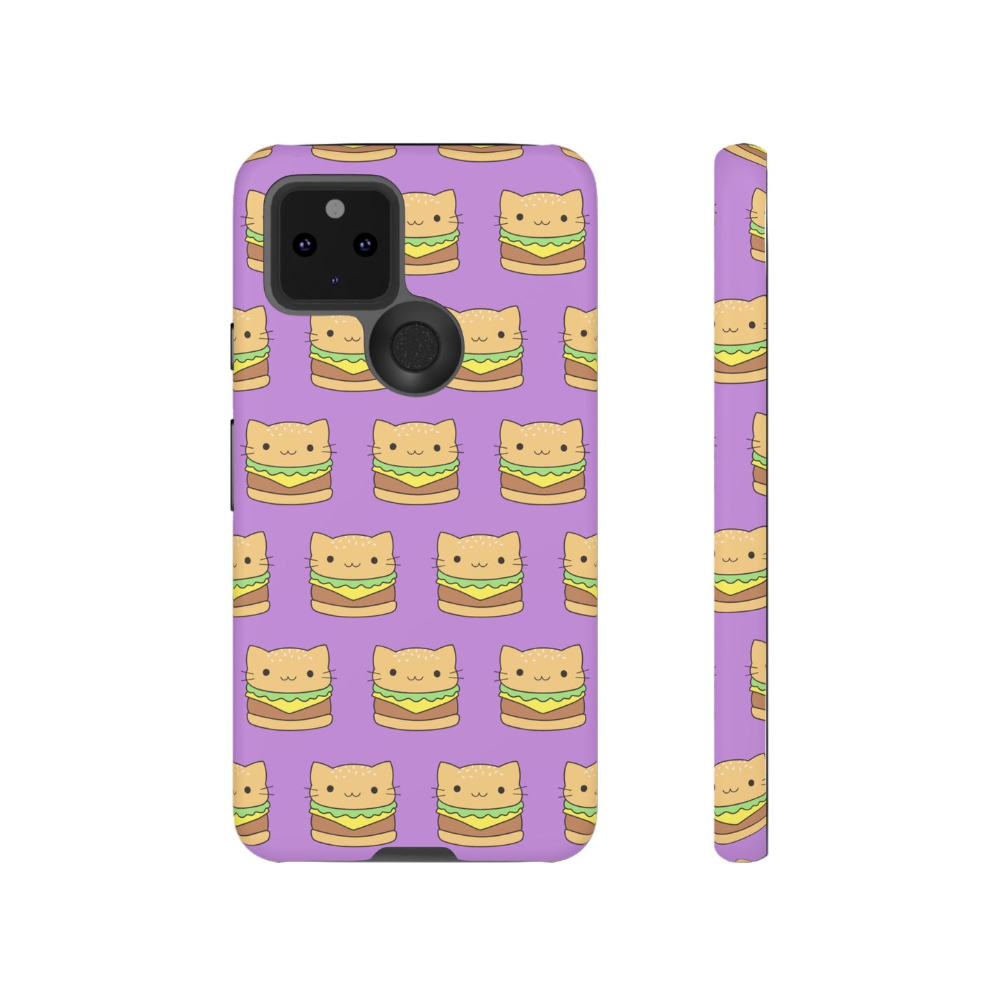 Cat Burger Phone Case | iPhone 15 Plus/ Pro, 14, 13, 12| Google Pixel 7, Pro, 5| Samsung Galaxy S23 All Major Phone Models