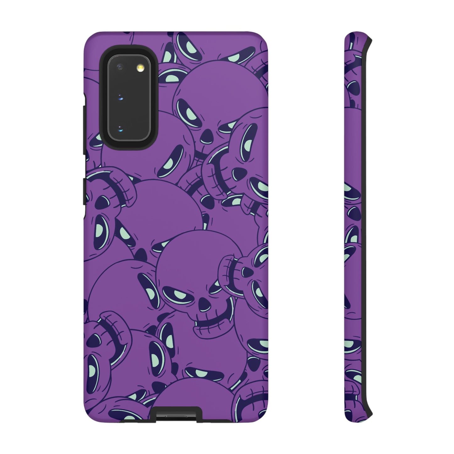 Glowing Skulls Wallpaper Phone Case | iPhone 15 Plus/ Pro, 14, 13, 12| Google Pixel 7, Pro, 5| Samsung Galaxy S23 All Major Phone Models