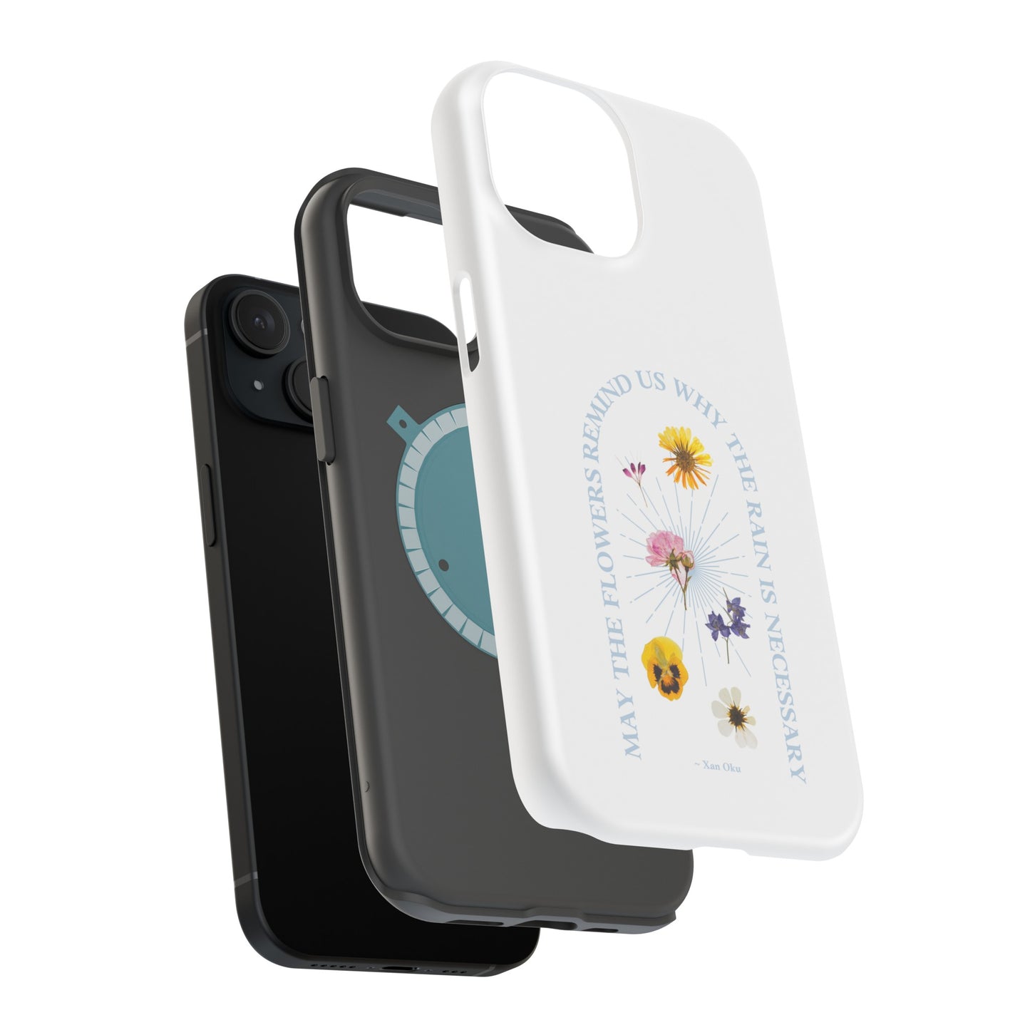 Flower Positive Phone Case | iPhone 15 Plus/ Pro, 14, 13, 12|