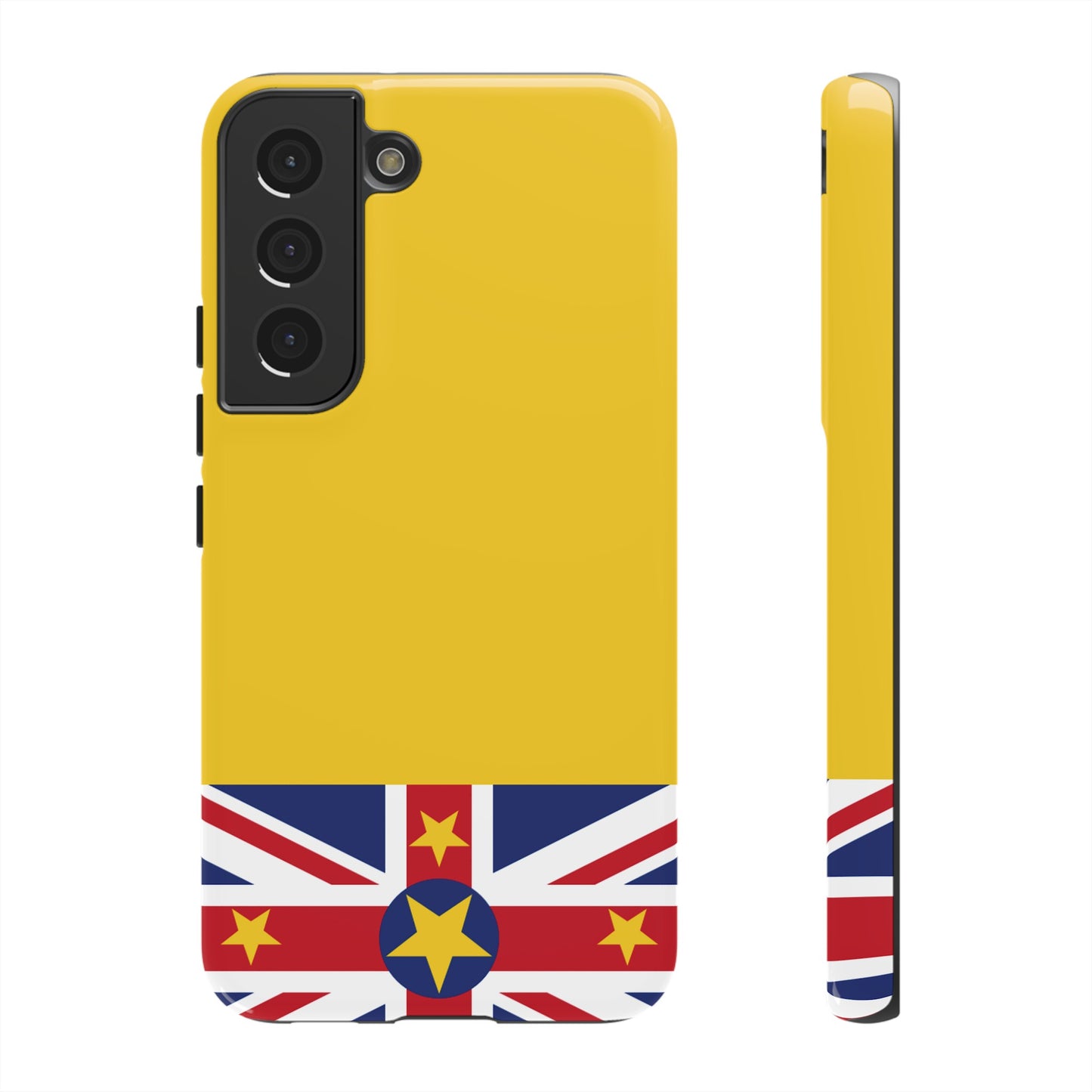 Niue New Zealand Flag Phone Case | iPhone 15 Plus/ Pro, 14, 13, 12| Google Pixel 7, Pro, 5| Samsung Galaxy S23 All Major Phone Models