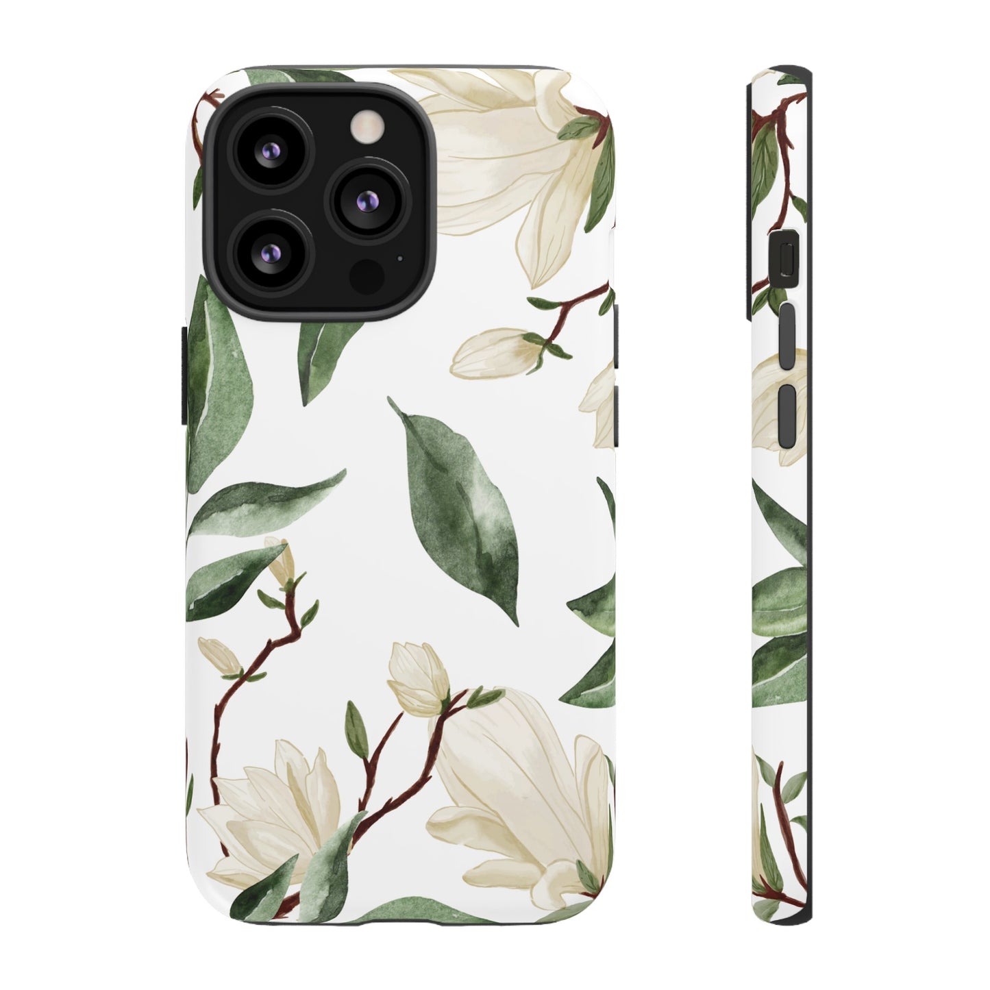 Light Floral Wallpaper Phone Case | iPhone 15 Plus/ Pro, 14, 13, 12| Google Pixel 7, Pro, 5| Samsung Galaxy S23 All Major Phone Models