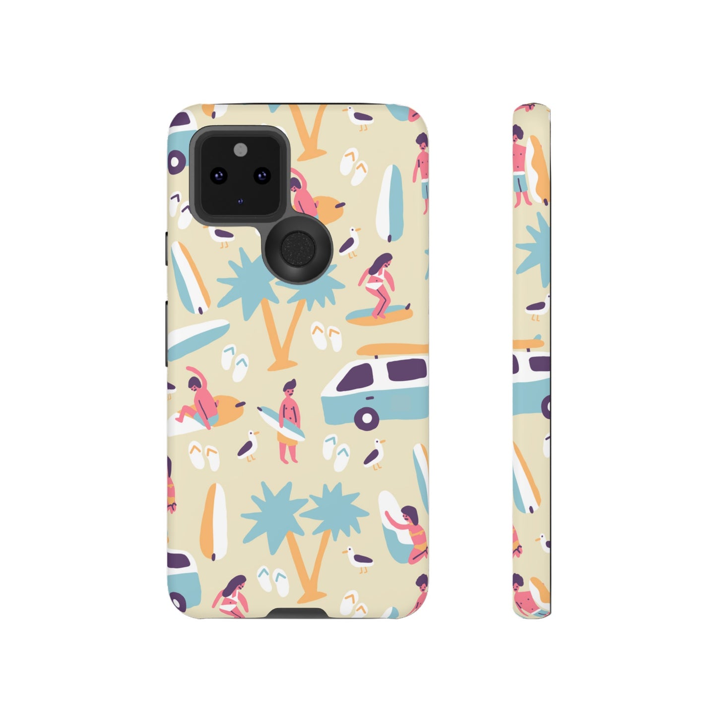 Surfers Wallpaper Phone Case | iPhone 15 Plus/ Pro, 14, 13, 12| Google Pixel 7, Pro, 5| Samsung Galaxy S23 All Major Phone Models