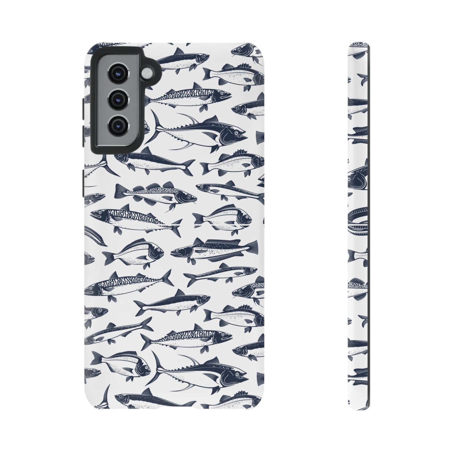 Fish Wallpaper Phone Case | iPhone 15 Plus/ Pro, 14, 13, 12| Google Pixel 7, Pro, 5| Samsung Galaxy S23 All Major Phone Models