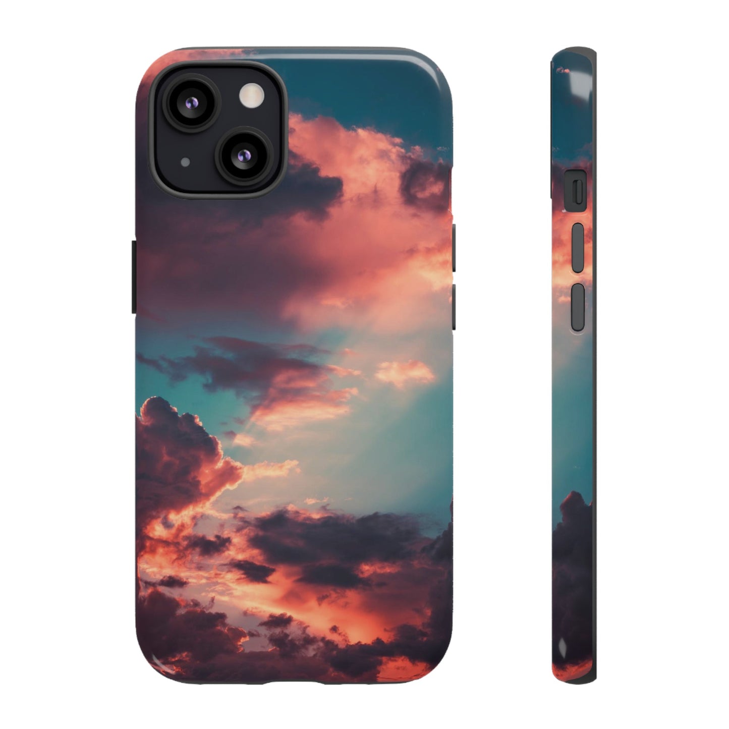 Violet Sky Wallpaper Phone Case | iPhone 15 Plus/ Pro, 14, 13, 12| Google Pixel 7, Pro, 5| Samsung Galaxy S23 All Major Phone Models