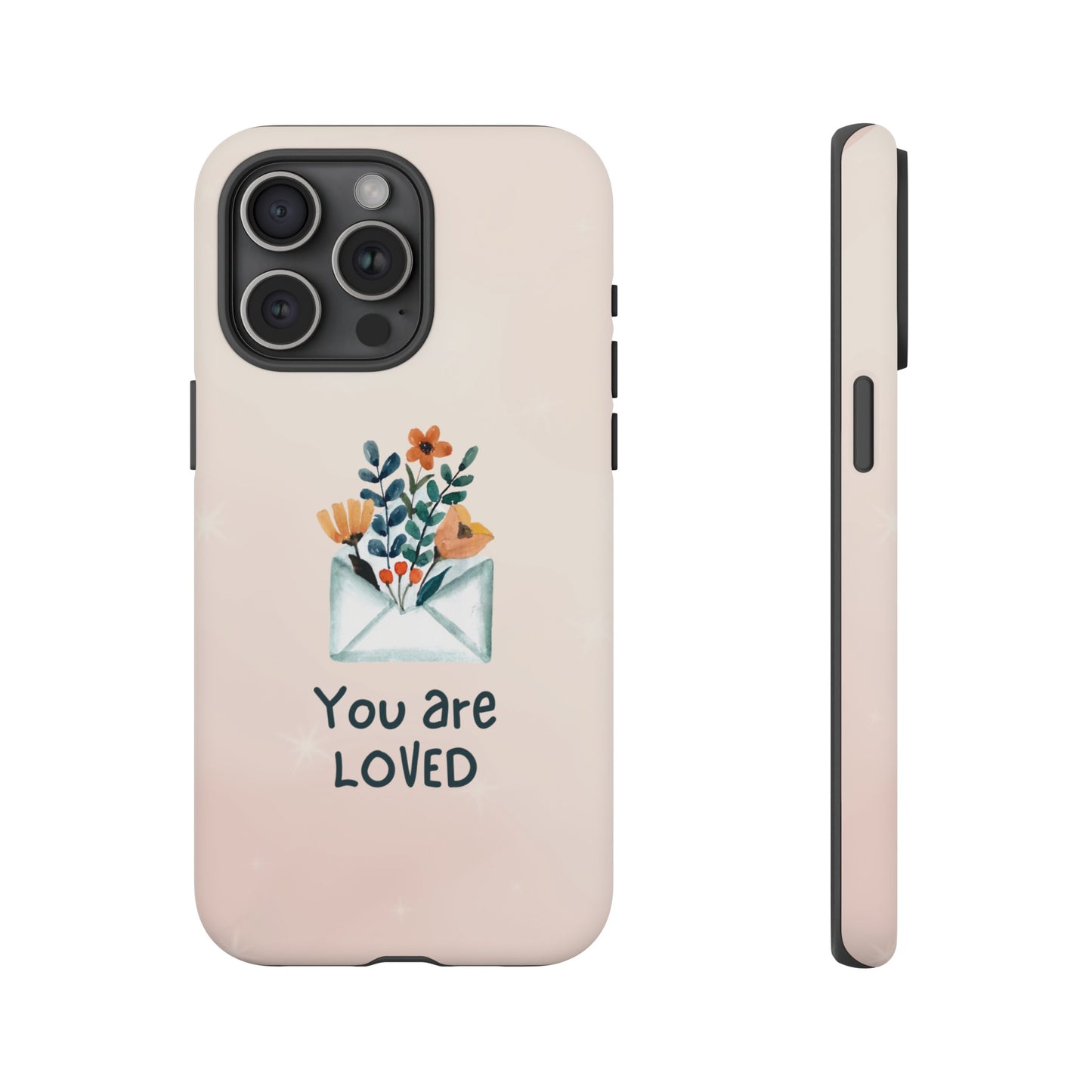 You Are Loved Phone Case | iPhone 15 Plus/ Pro, 14, 13, 12| Google Pixel 7, Pro, 5| Samsung Galaxy S23 All Major Phone Models