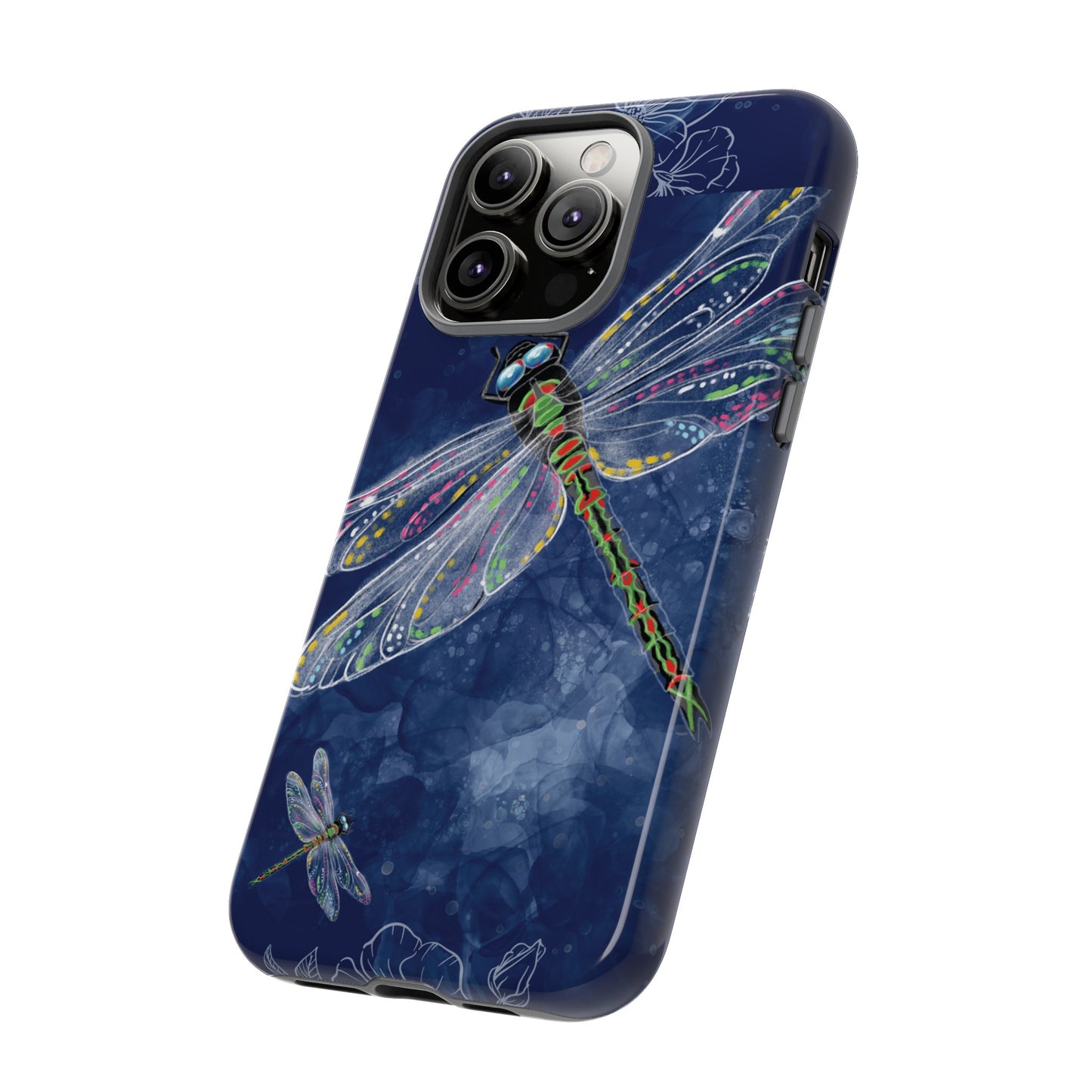 Dragonfly Wallpaper Phone Case | iPhone 15 Plus/ Pro, 14, 13, 12| Google Pixel 7, Pro, 5| Samsung Galaxy S23 All Major Phone Models