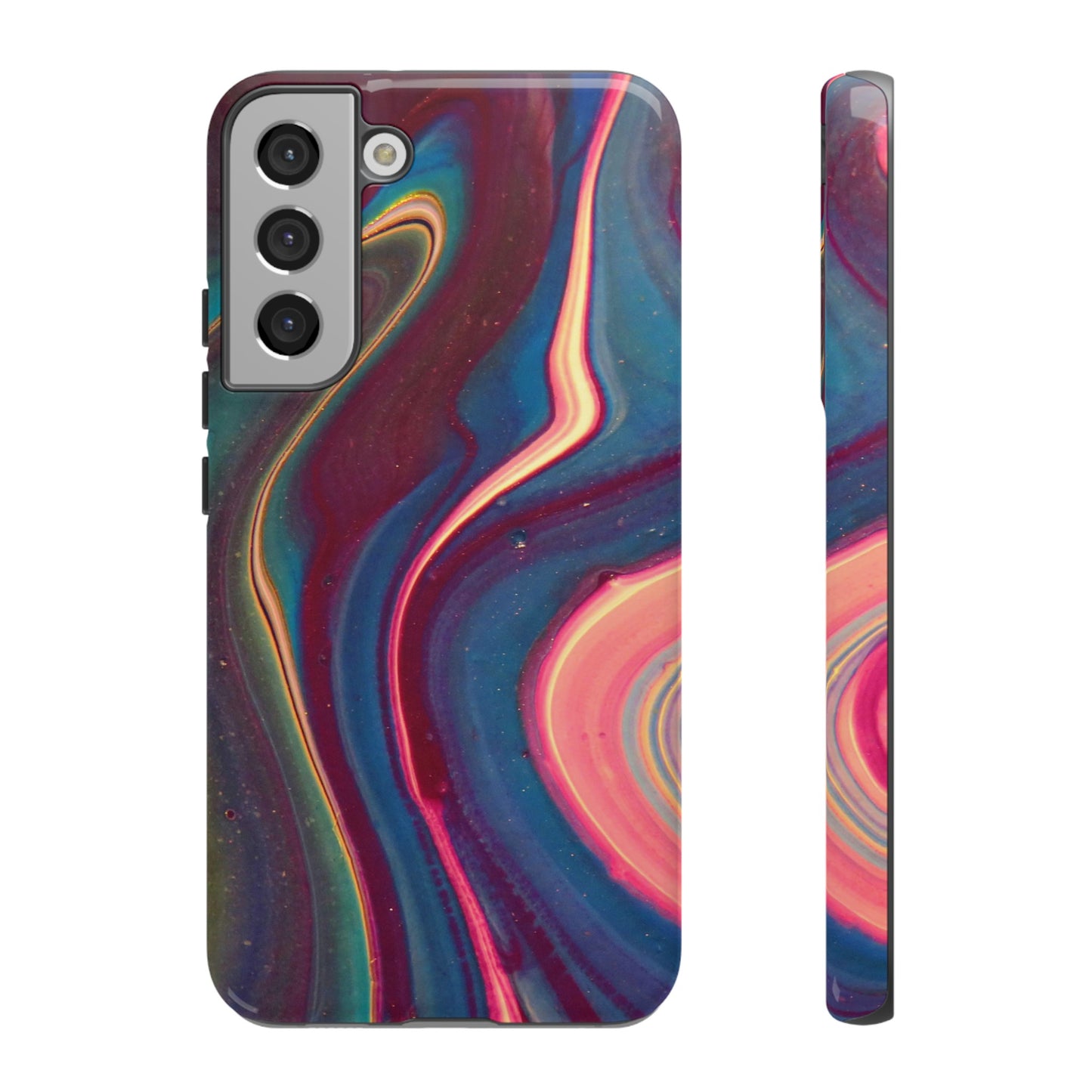 Marble Swirl Wallpaper Phone Case | iPhone 15 Plus/ Pro, 14, 13, 12| Google Pixel 7, Pro, 5| Samsung Galaxy S23 All Major Phone Models