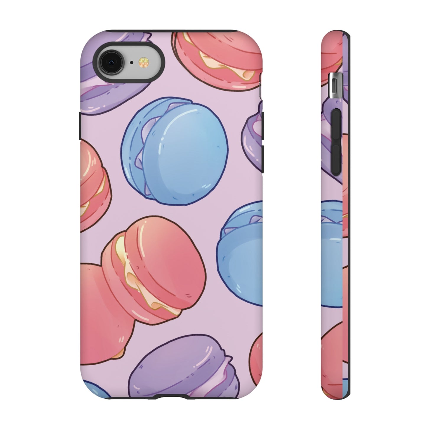 Macaron Wallpaper Phone Case | iPhone 15 Plus/ Pro, 14, 13, 12| Google Pixel 7, Pro, 5| Samsung Galaxy S23 All Major Phone Models