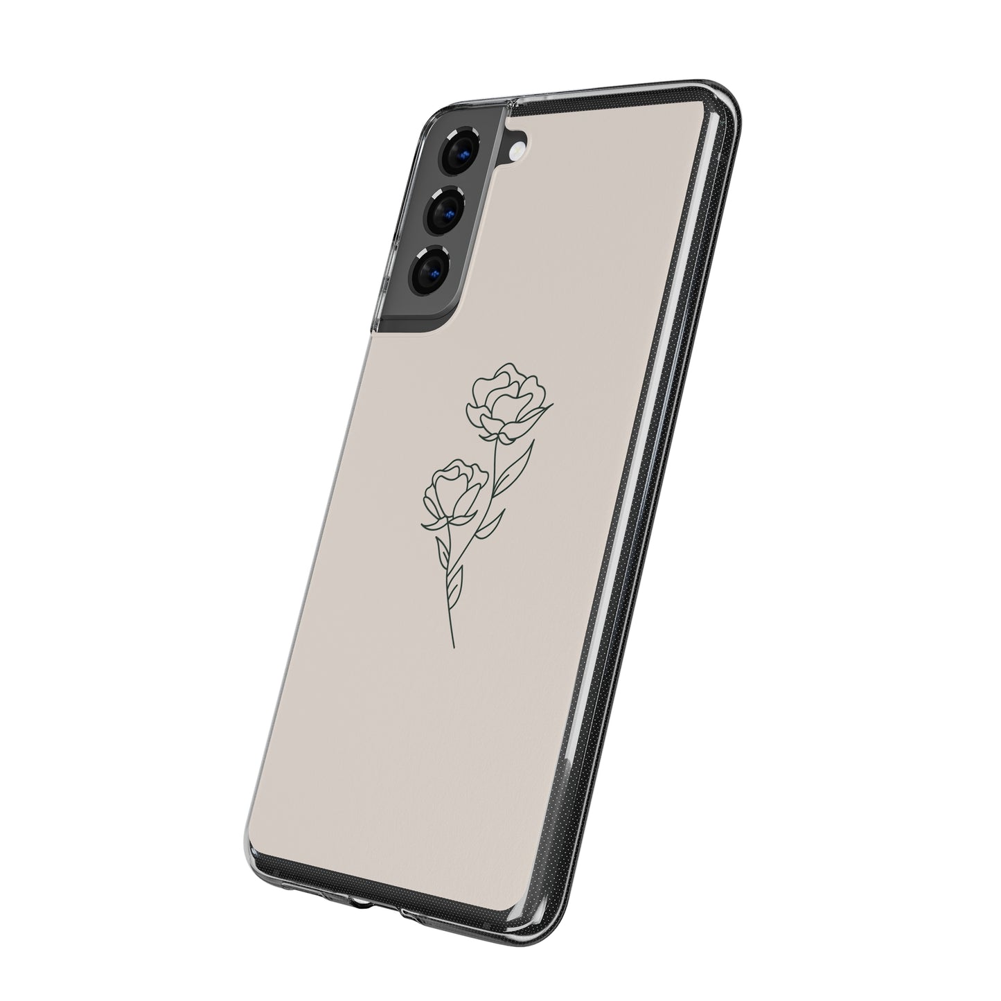 Simple Rose Phone Case | iPhone 15 Plus/ Pro, 14, 13, 12| Google Pixel 7, Pro, 5| Samsung Galaxy S23 All Major Phone Models