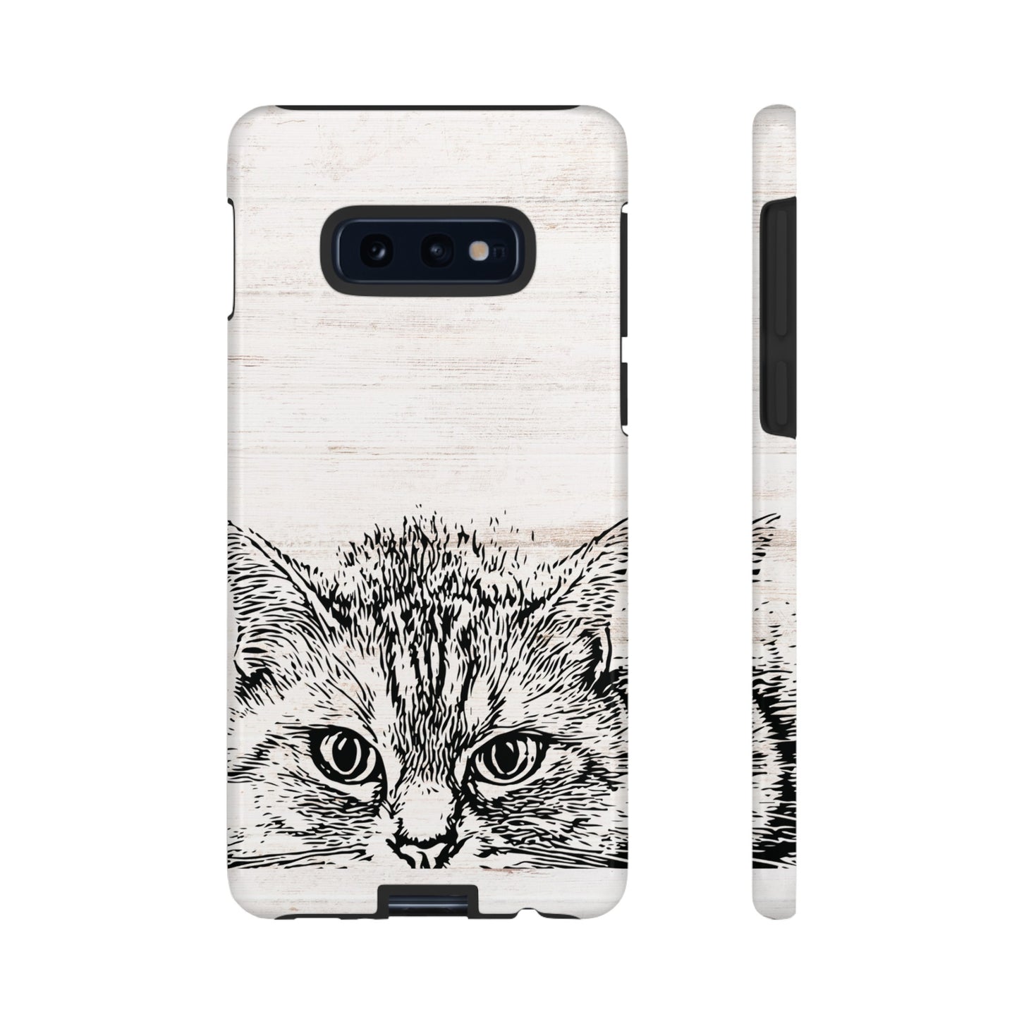 Close- Up Cat Wallpaper Phone Case | iPhone 15 Plus/ Pro, 14, 13, 12| Google Pixel 7, Pro, 5| Samsung Galaxy S23 All Major Phone Models