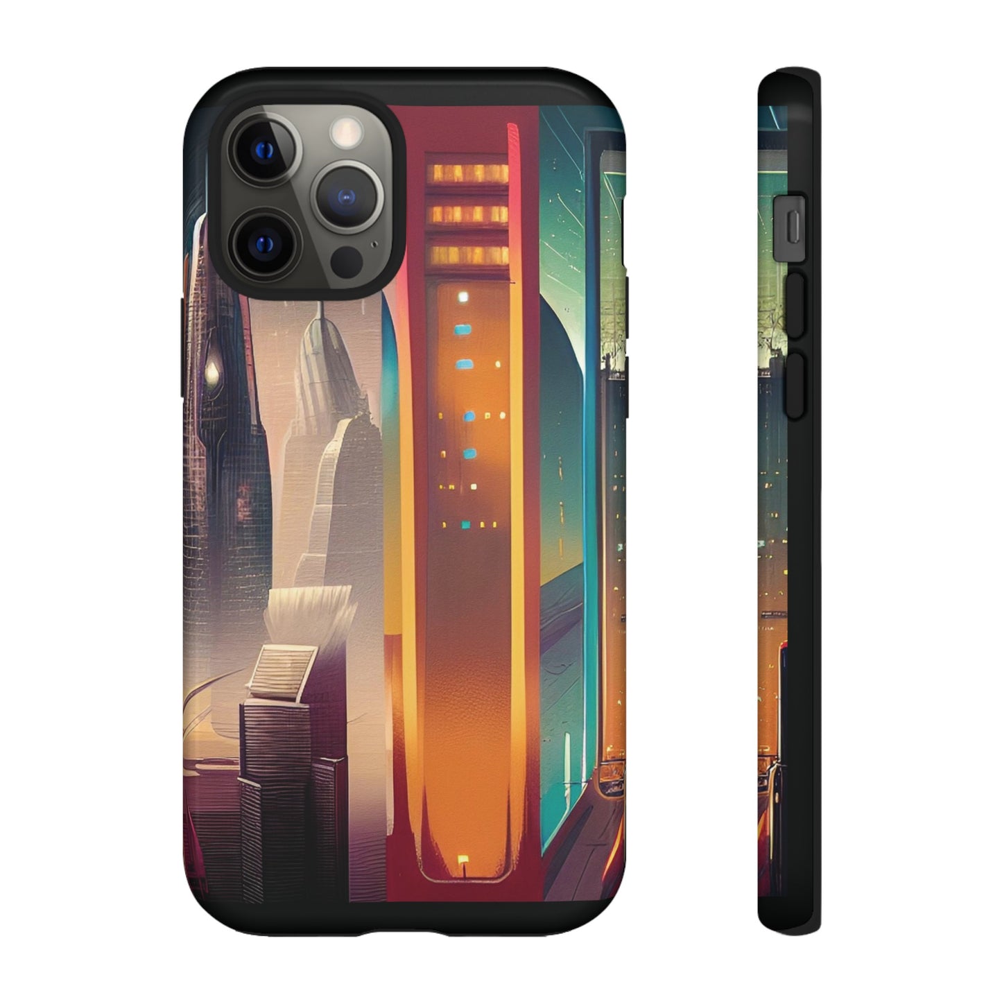 Sci-Fi  Buildings Wallpaper Phone Case | iPhone 15 Plus/ Pro, 14, 13, 12| Google Pixel 7, Pro, 5| Samsung Galaxy S23 All Major Phone Models