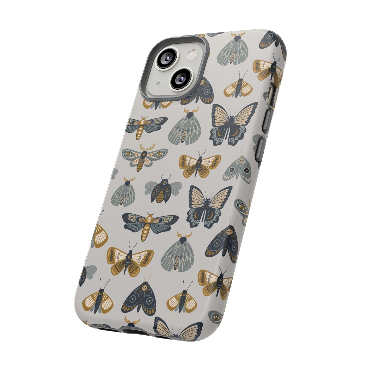 Butterfly and Moth Wallpaper Phone Case | iPhone 15 Plus/ Pro, 14, 13, 12| Google Pixel 7, Pro, 5| Samsung Galaxy S23 All Major Phone Models