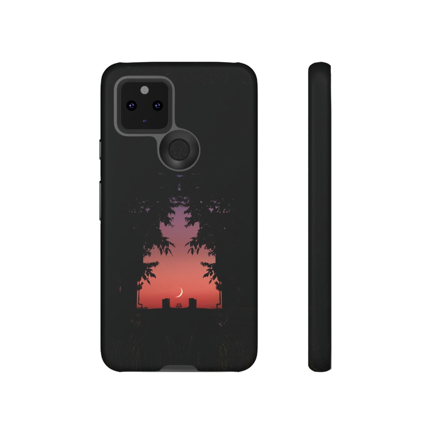 Crescent Night Wallpaper Phone Case | iPhone 15 Plus/ Pro, 14, 13, 12| Google Pixel 7, Pro, 5| Samsung Galaxy S23 All Major Phone Models