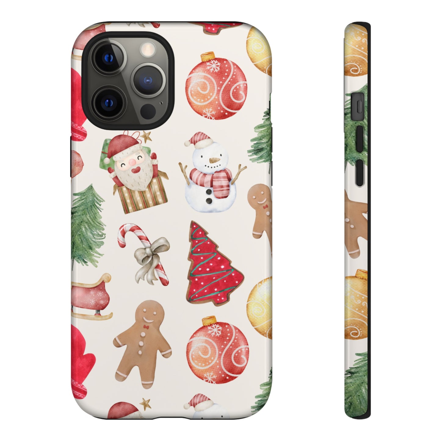 Collage Christmas Wallpaper Phone Case | iPhone 15 Plus/ Pro, 14, 13, 12| Google Pixel 7, Pro, 5| Samsung Galaxy S23 All Major Phone Models