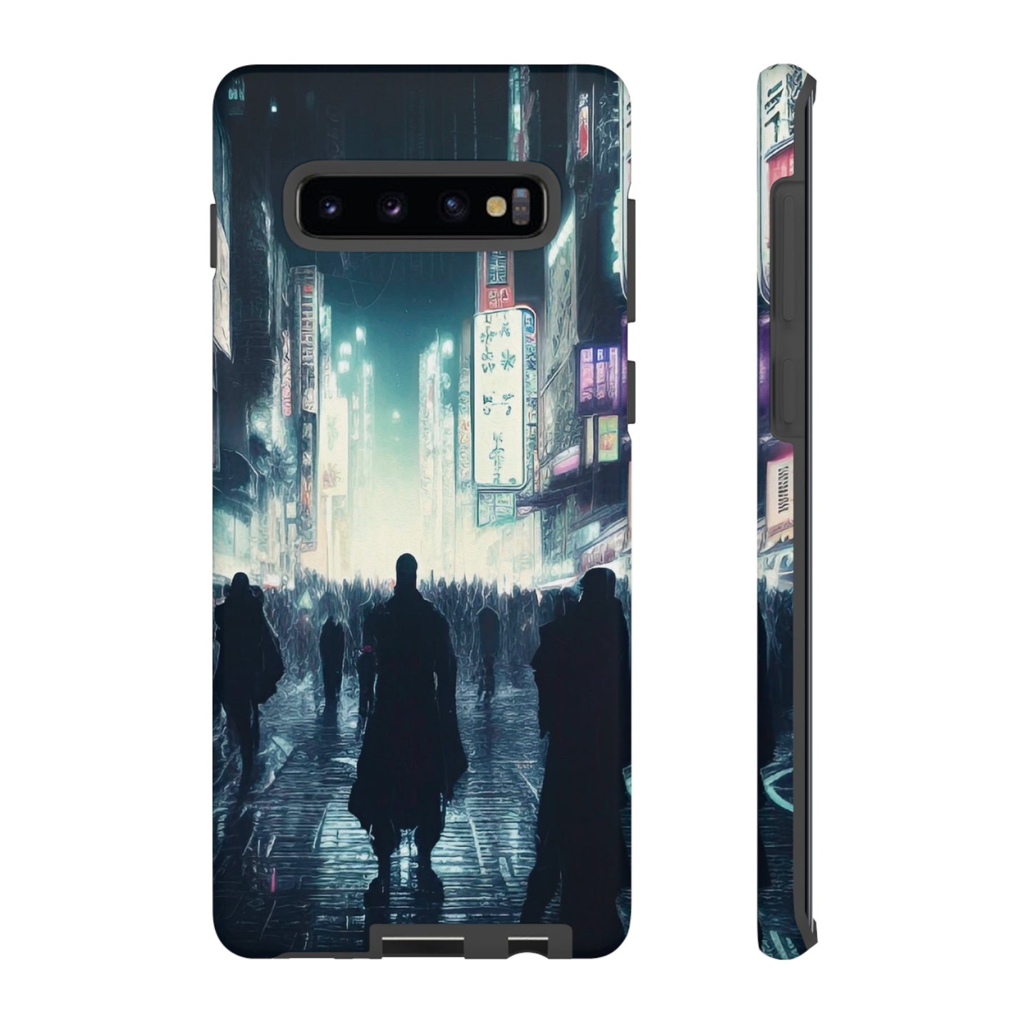 Strangers in the City Wallpaper Phone Case | iPhone 15 Plus/ Pro, 14, 13, 12| Google Pixel 7, Pro, 5| Samsung Galaxy S23 All Major Phone Models