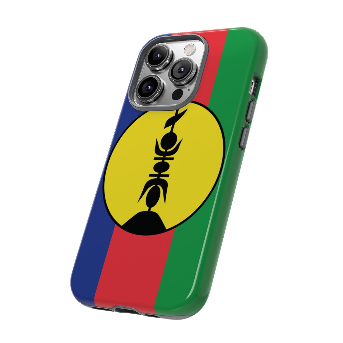 New Caledonia Flag Phone Case | iPhone 15 Plus/ Pro, 14, 13, 12| Google Pixel 7, Pro, 5| Samsung Galaxy S23 All Major Phone Models