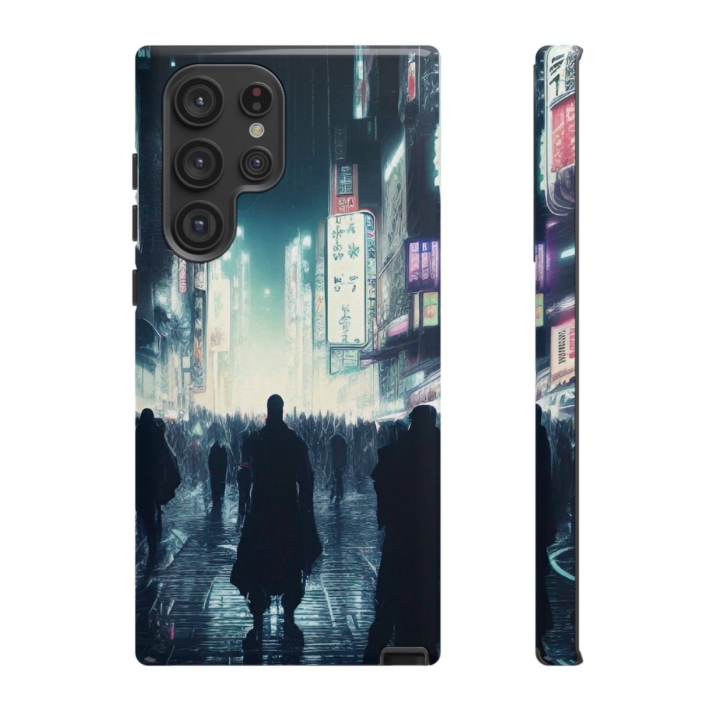 Strangers in the City Wallpaper Phone Case | iPhone 15 Plus/ Pro, 14, 13, 12| Google Pixel 7, Pro, 5| Samsung Galaxy S23 All Major Phone Models