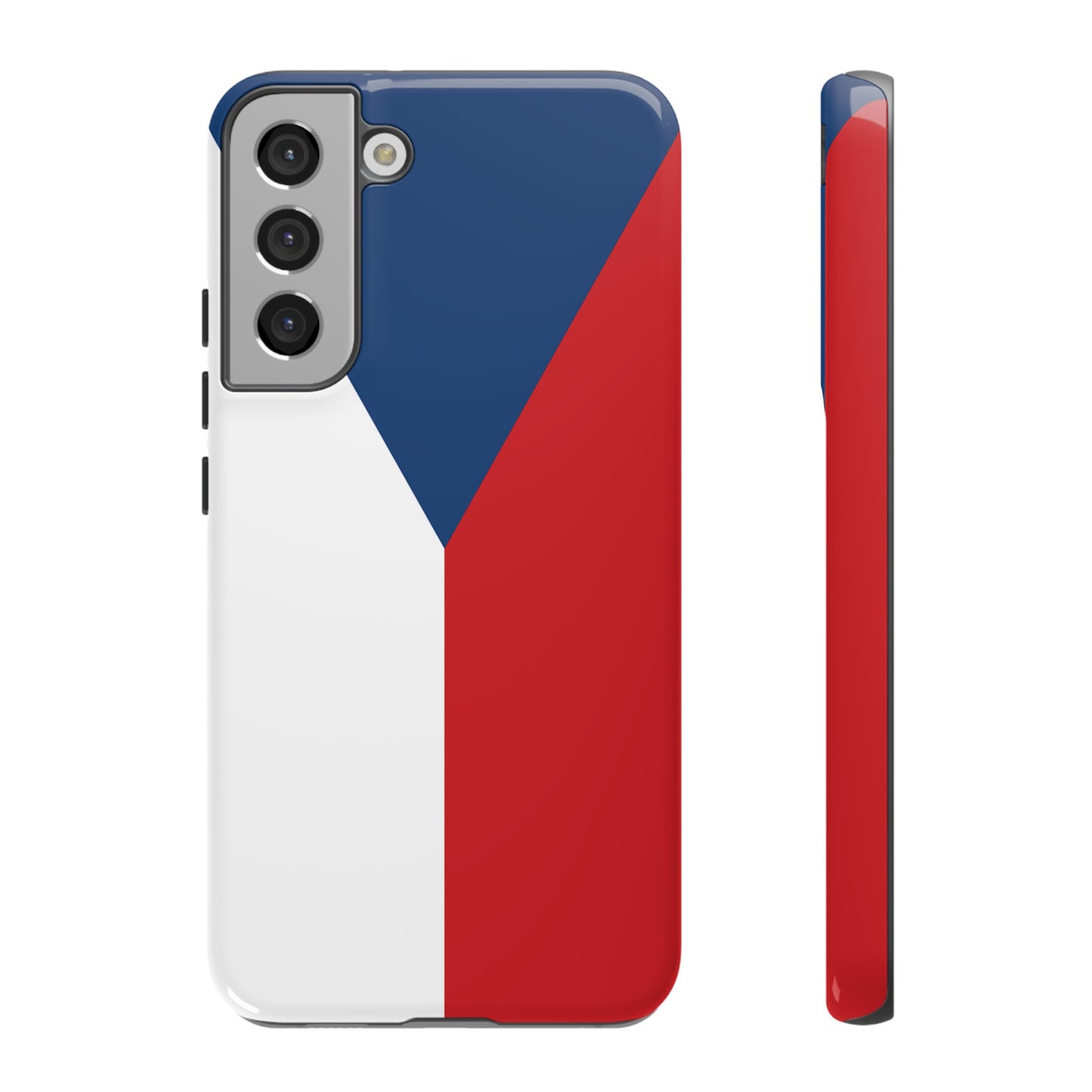 Czechia Flag Phone Case | iPhone 15 Plus/ Pro, 14, 13, 12| Google Pixel 7, Pro, 5| Samsung Galaxy S23 All Major Phone Models