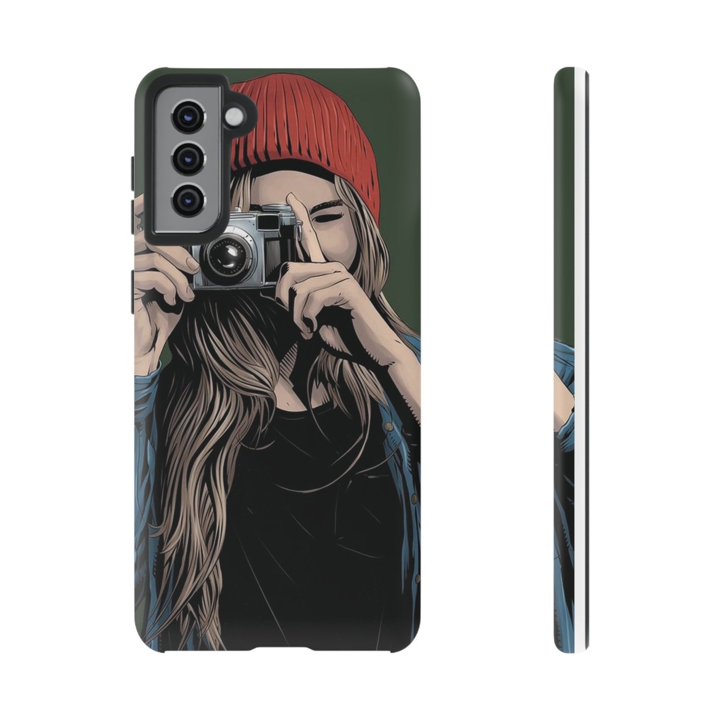 Camera Wallpaper Phone Case | iPhone 15 Plus/ Pro, 14, 13, 12| Google Pixel 7, Pro, 5| Samsung Galaxy S23 All Major Phone Models