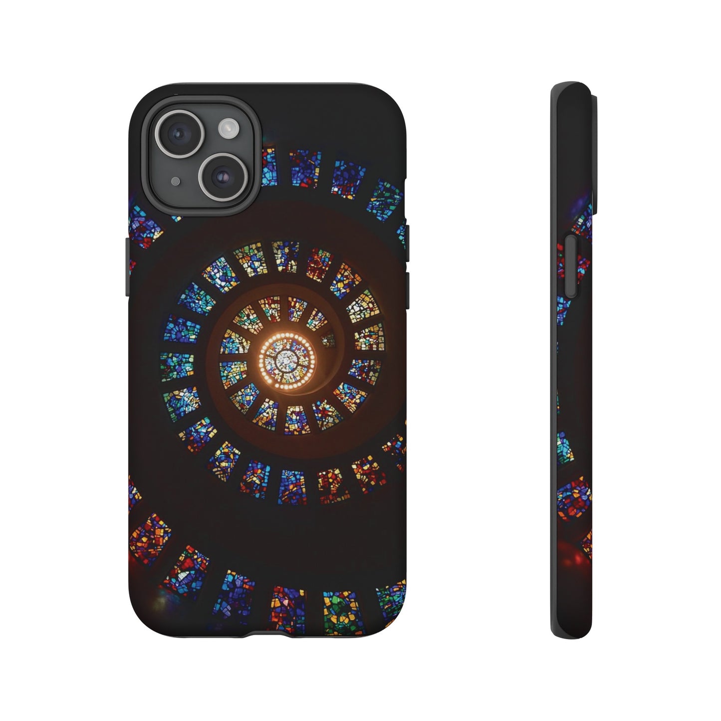 Spiral Dome Ceiling Wallpaper Phone Case | iPhone 15 Plus/ Pro, 14, 13, 12| Google Pixel 7, Pro, 5| Samsung Galaxy S23 All Major Phone Models