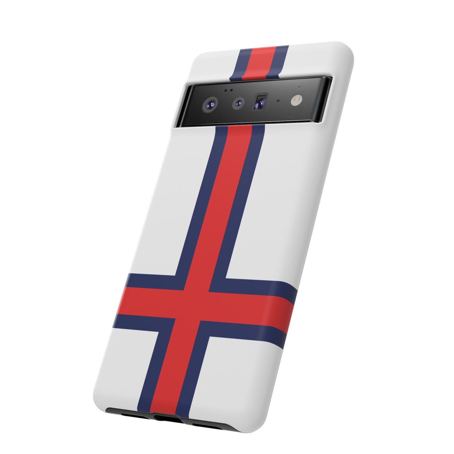 Faroe Island Denmark Flag Phone Case | iPhone 15 Plus/ Pro, 14, 13, 12| Google Pixel 7, Pro, 5| Samsung Galaxy S23 All Major Phone Models