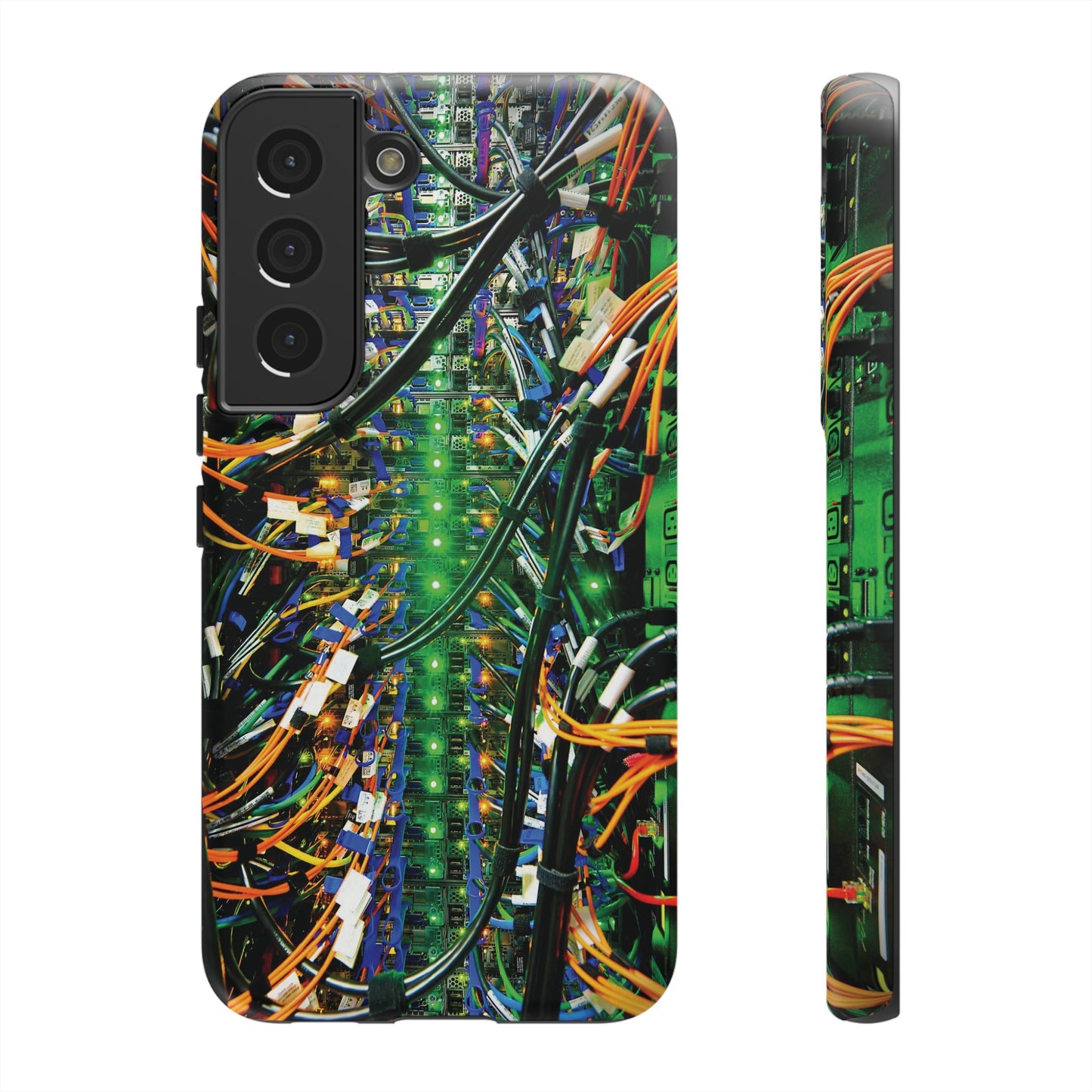 Green Computer Circuitboard Wallpaper Phone Case | iPhone 15 Plus/ Pro, 14, 13, 12| Google Pixel 7, Pro, 5| Samsung Galaxy S23 All Major Phone Models