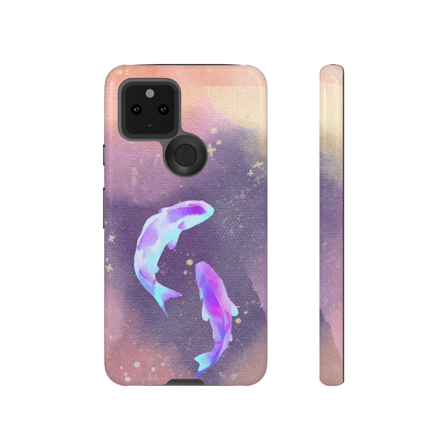 Cosmic Koi Phone Case | iPhone 15 Plus/ Pro, 14, 13, 12| Google Pixel 7, Pro, 5| Samsung Galaxy S23 All Major Phone Models