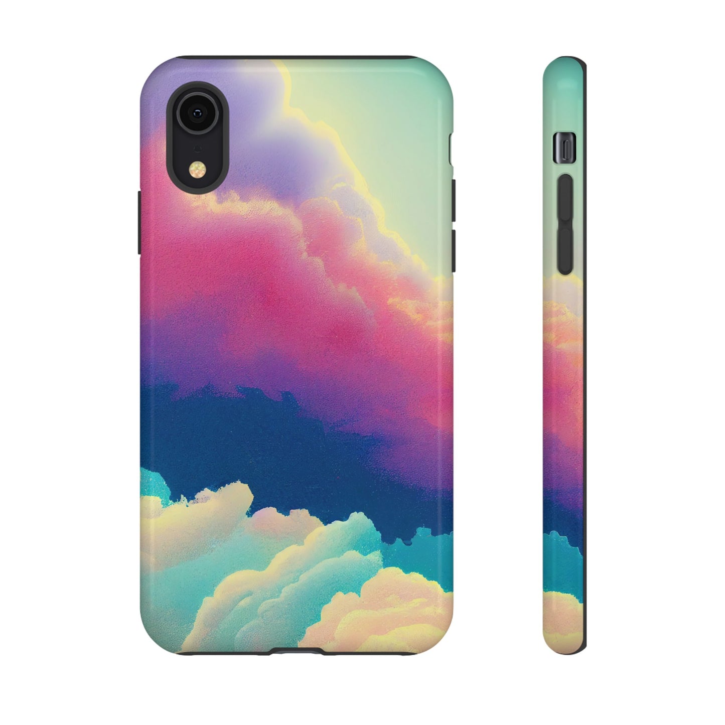 Colourful Clouds Wallpaper Phone Case | iPhone 15 Plus/ Pro, 14, 13, 12| Google Pixel 7, Pro, 5| Samsung Galaxy S23 All Major Phone Models