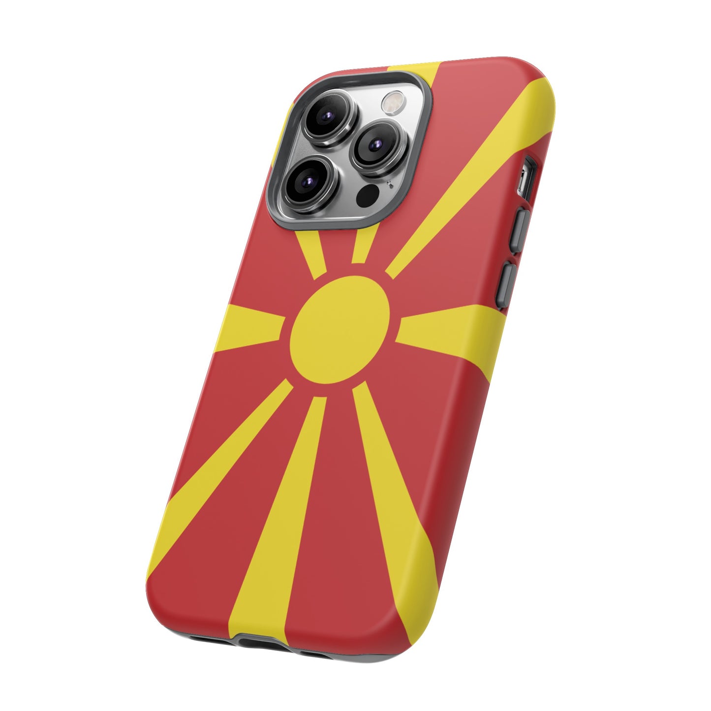 Macedonia Flag Phone Case | iPhone 15 Plus/ Pro, 14, 13, 12| Google Pixel 7, Pro, 5| Samsung Galaxy S23 All Major Phone Models