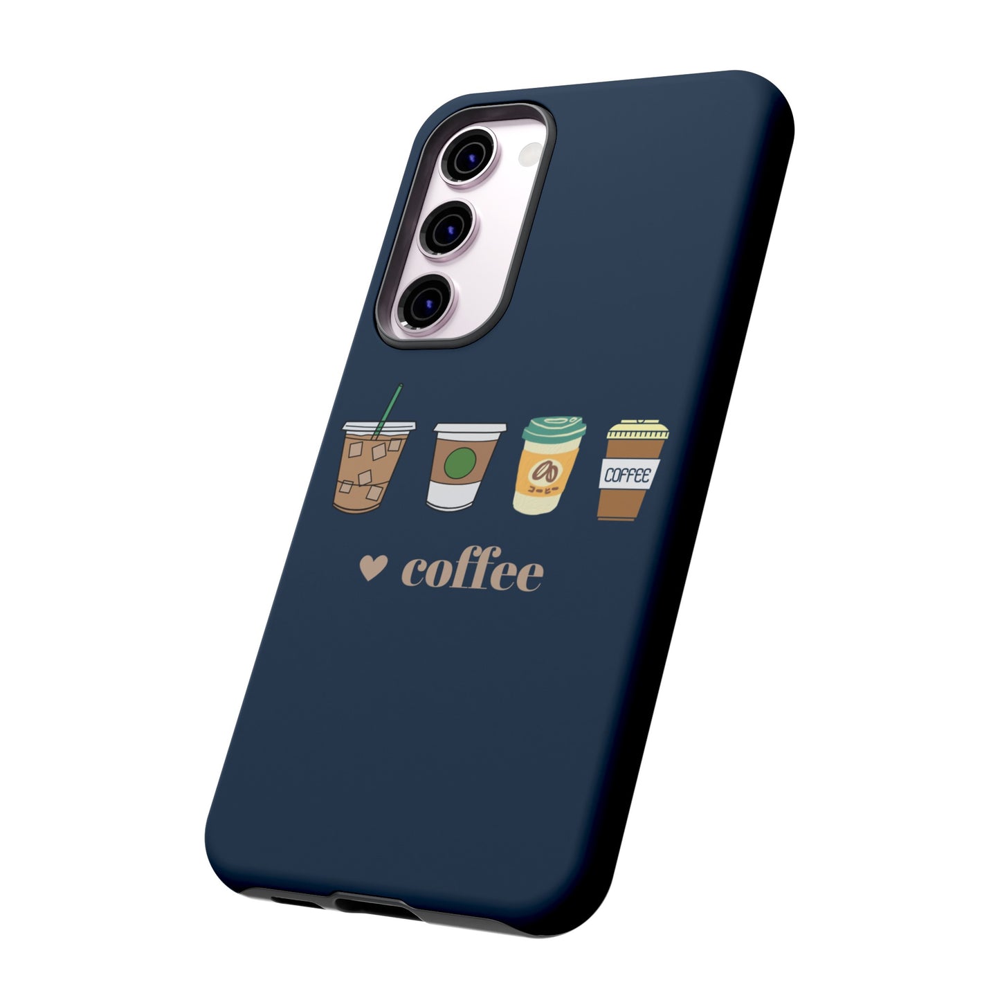 Coffee Wallpaper Phone Case | iPhone 15 Plus/ Pro, 14, 13, 12| Google Pixel 7, Pro, 5| Samsung Galaxy S23 All Major Phone Models