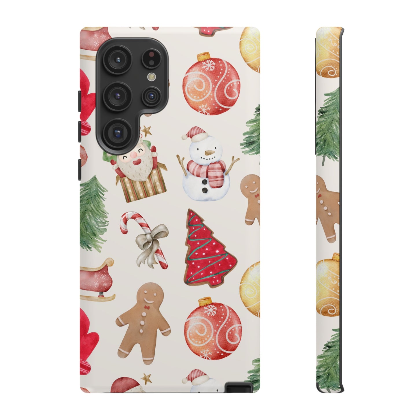 Collage Christmas Wallpaper Phone Case | iPhone 15 Plus/ Pro, 14, 13, 12| Google Pixel 7, Pro, 5| Samsung Galaxy S23 All Major Phone Models