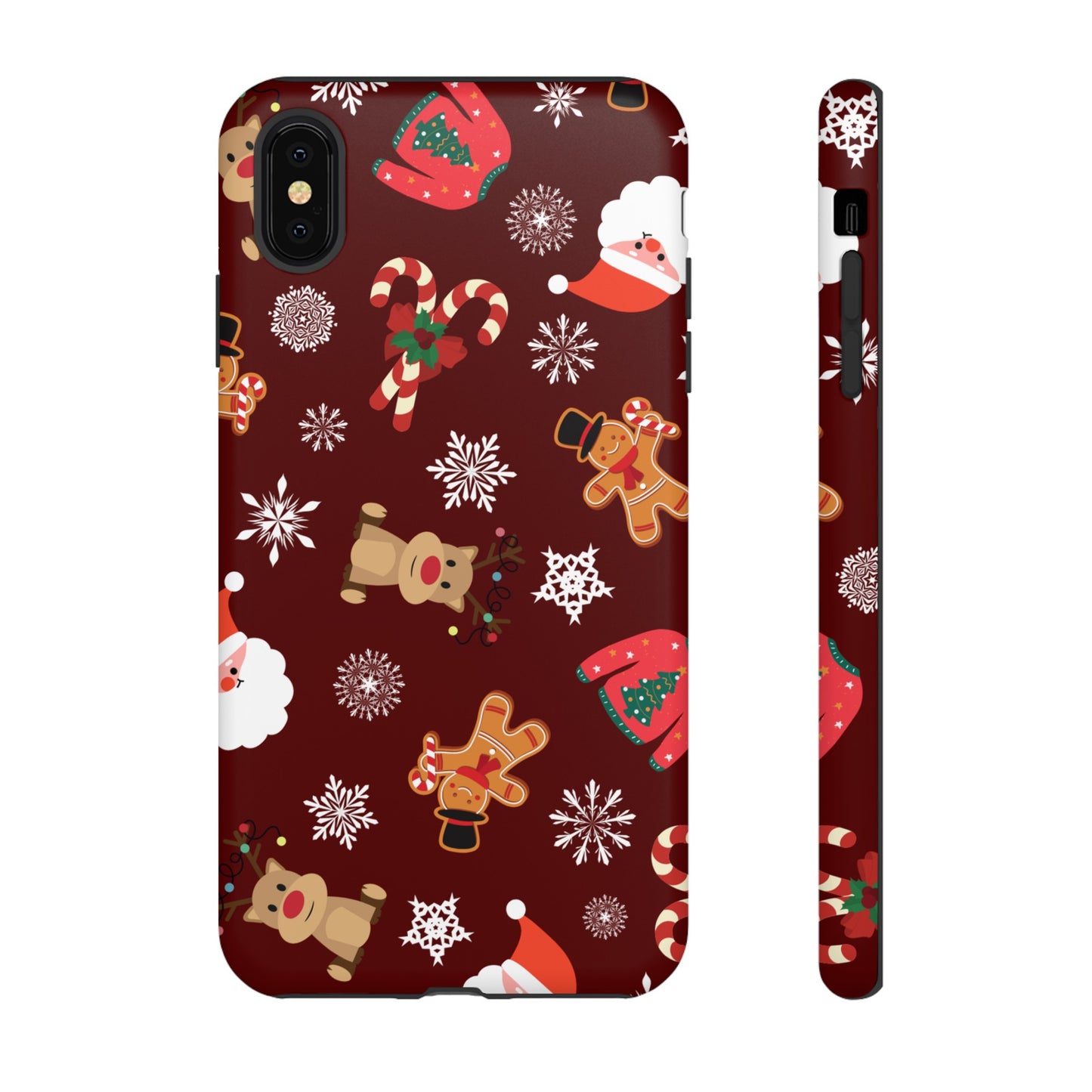 Festive Christmas Wallpaper Phone Case | iPhone 15 Plus/ Pro, 14, 13, 12| Google Pixel 7, Pro, 5| Samsung Galaxy S23 All Major Phone Models